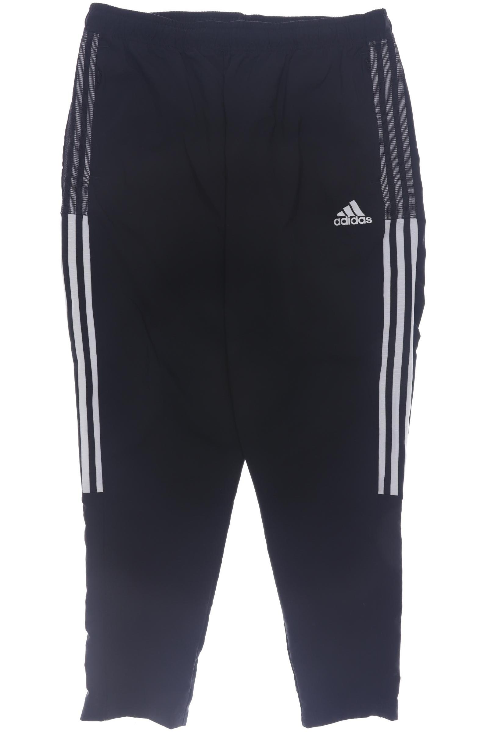 

adidas Herren Stoffhose, schwarz, Gr. 0