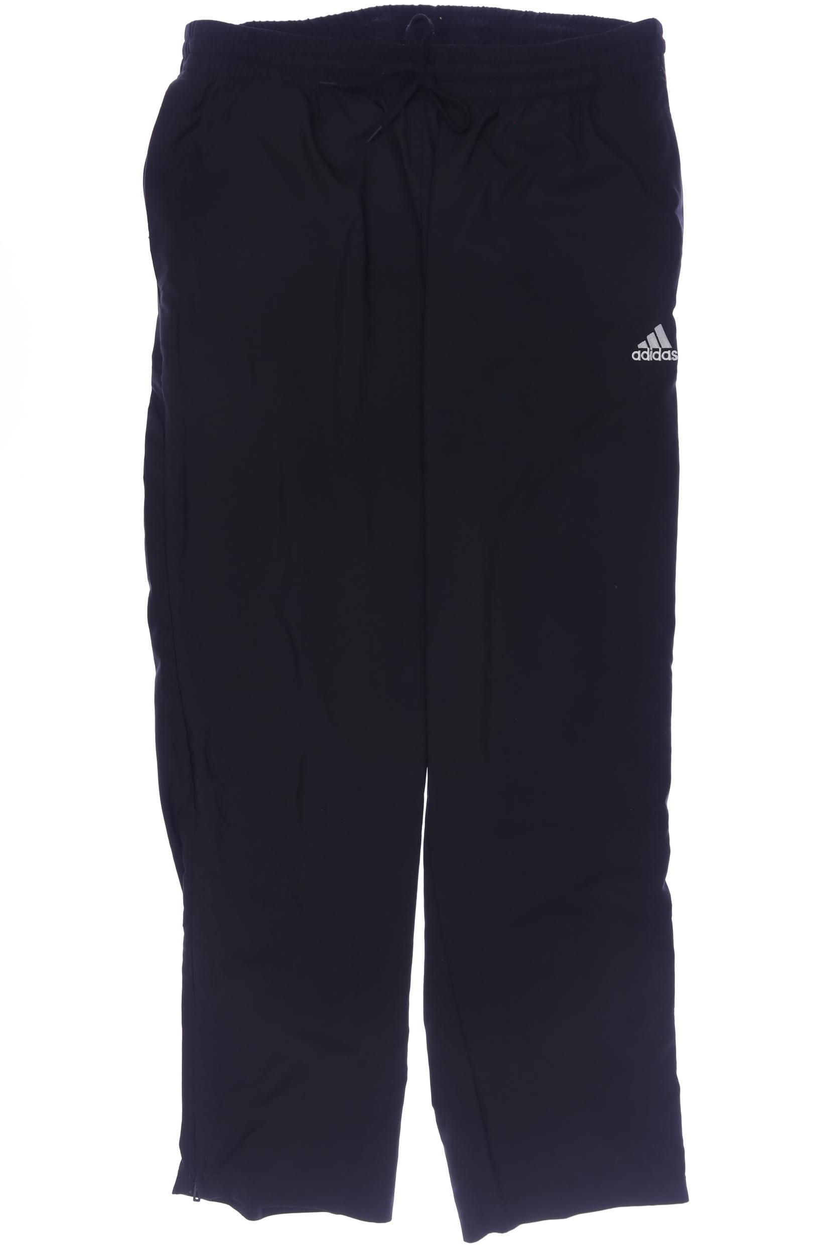 

adidas Herren Stoffhose, schwarz, Gr. 0