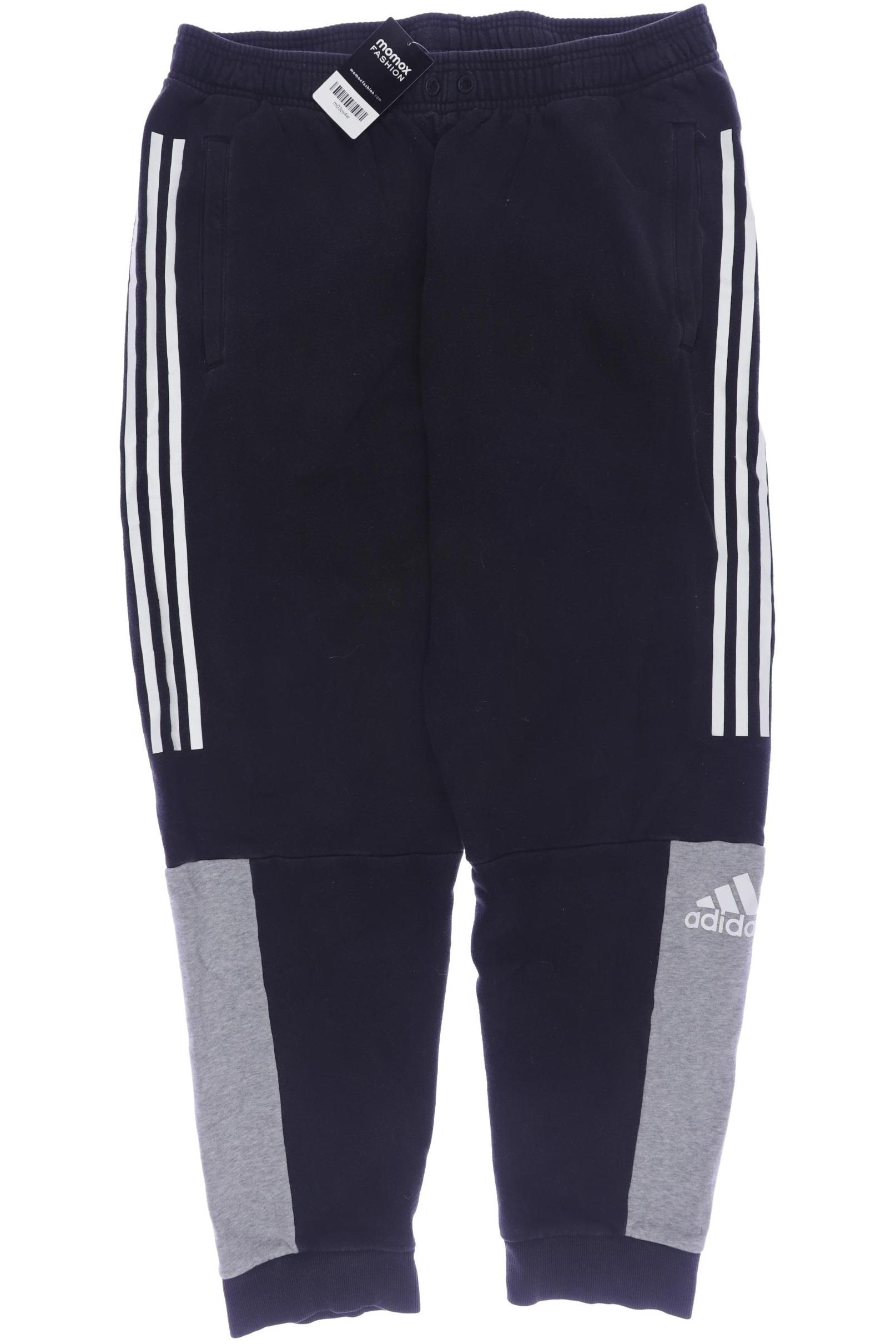 

adidas Herren Stoffhose, schwarz, Gr. 0
