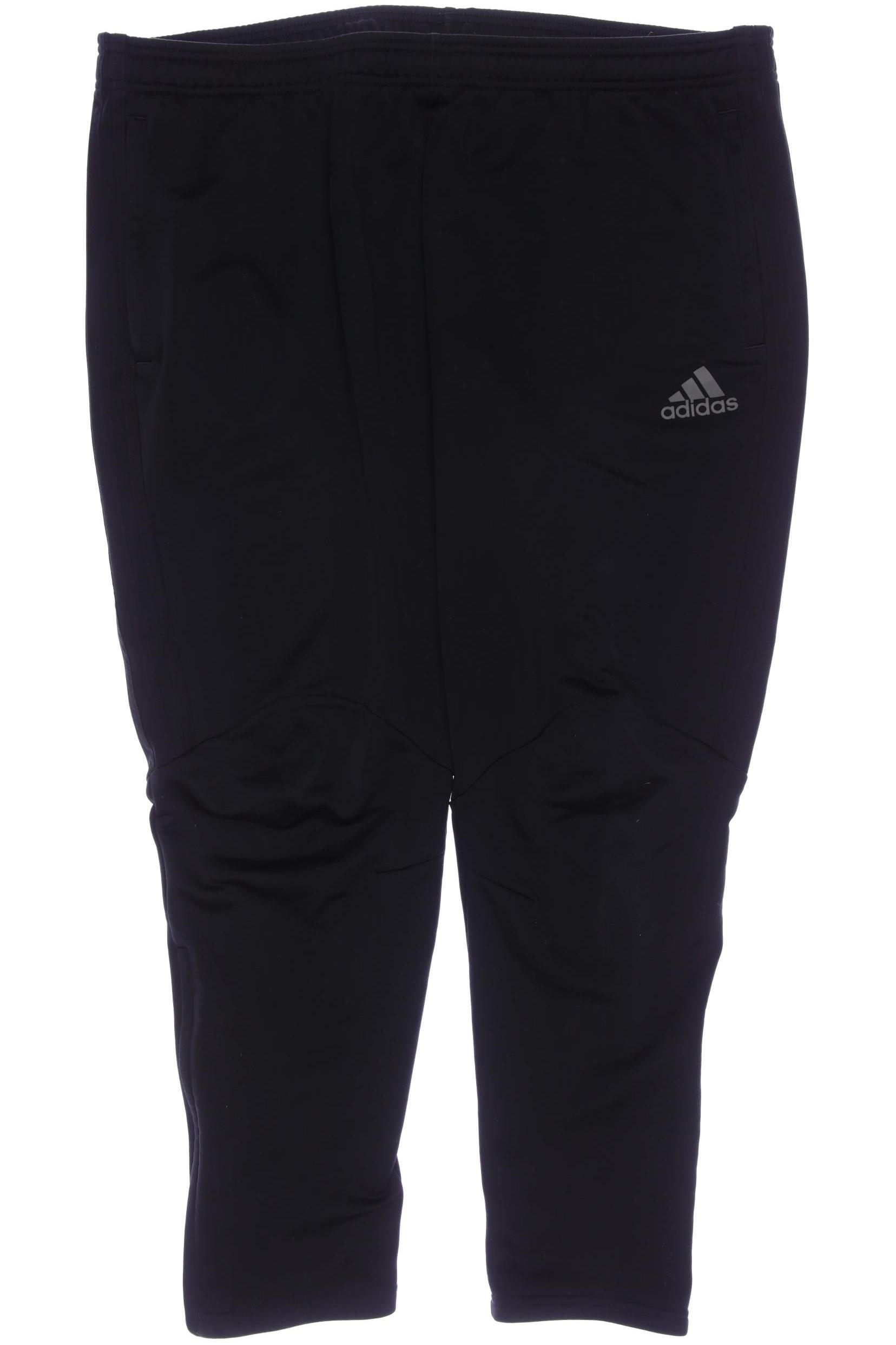 

adidas Herren Stoffhose, schwarz, Gr. 0