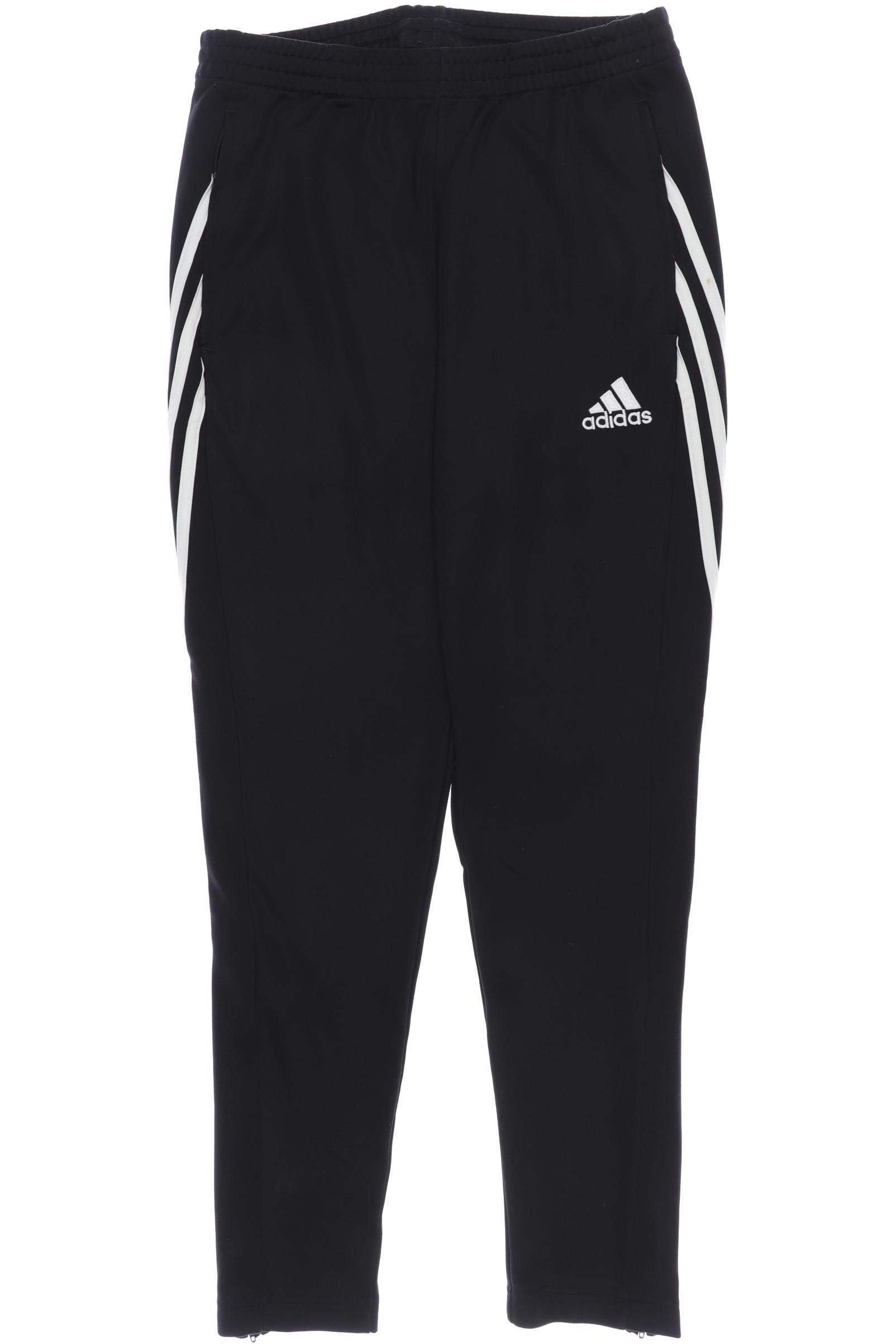 

adidas Herren Stoffhose, schwarz, Gr. 0