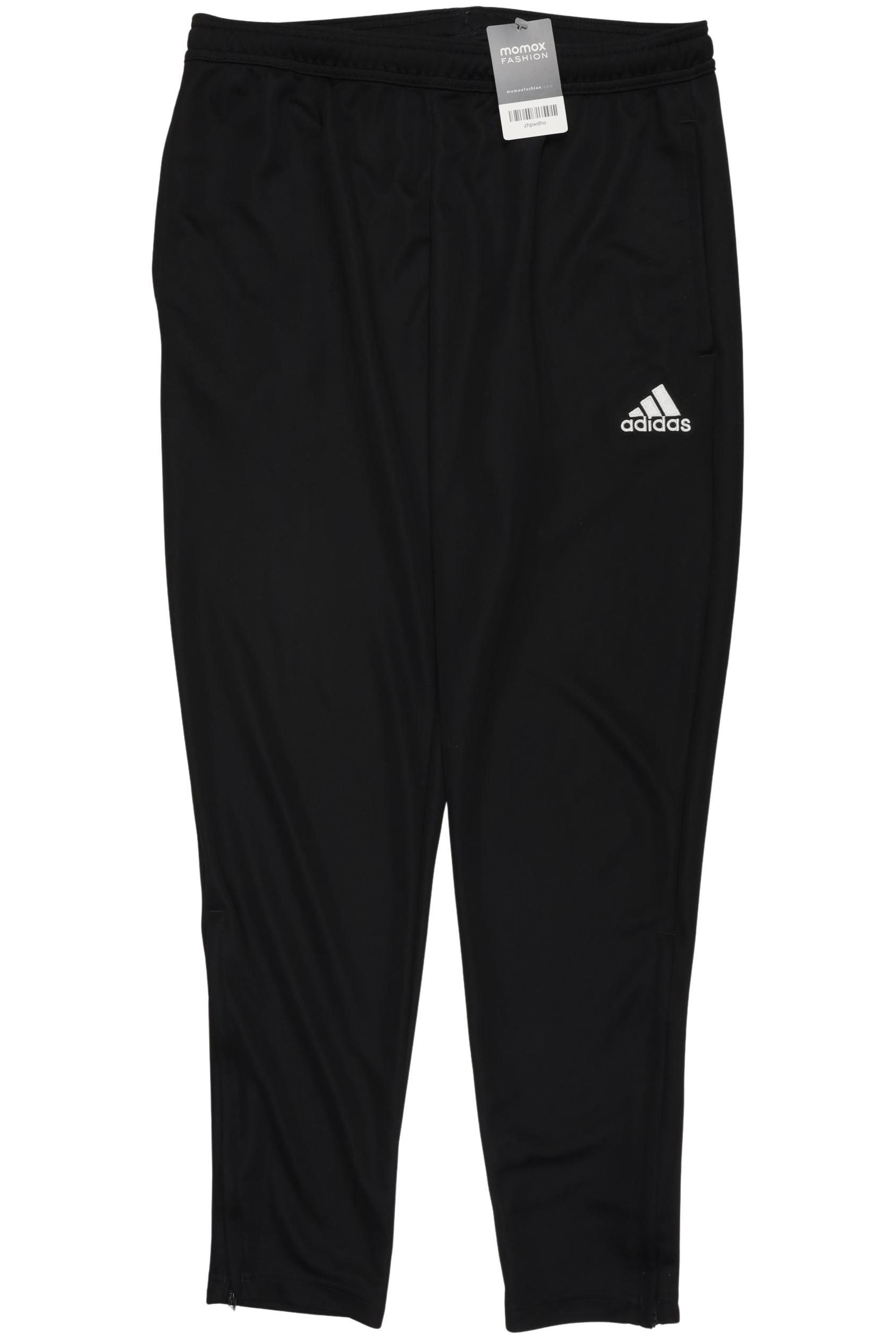 

adidas Herren Stoffhose, schwarz, Gr. 0