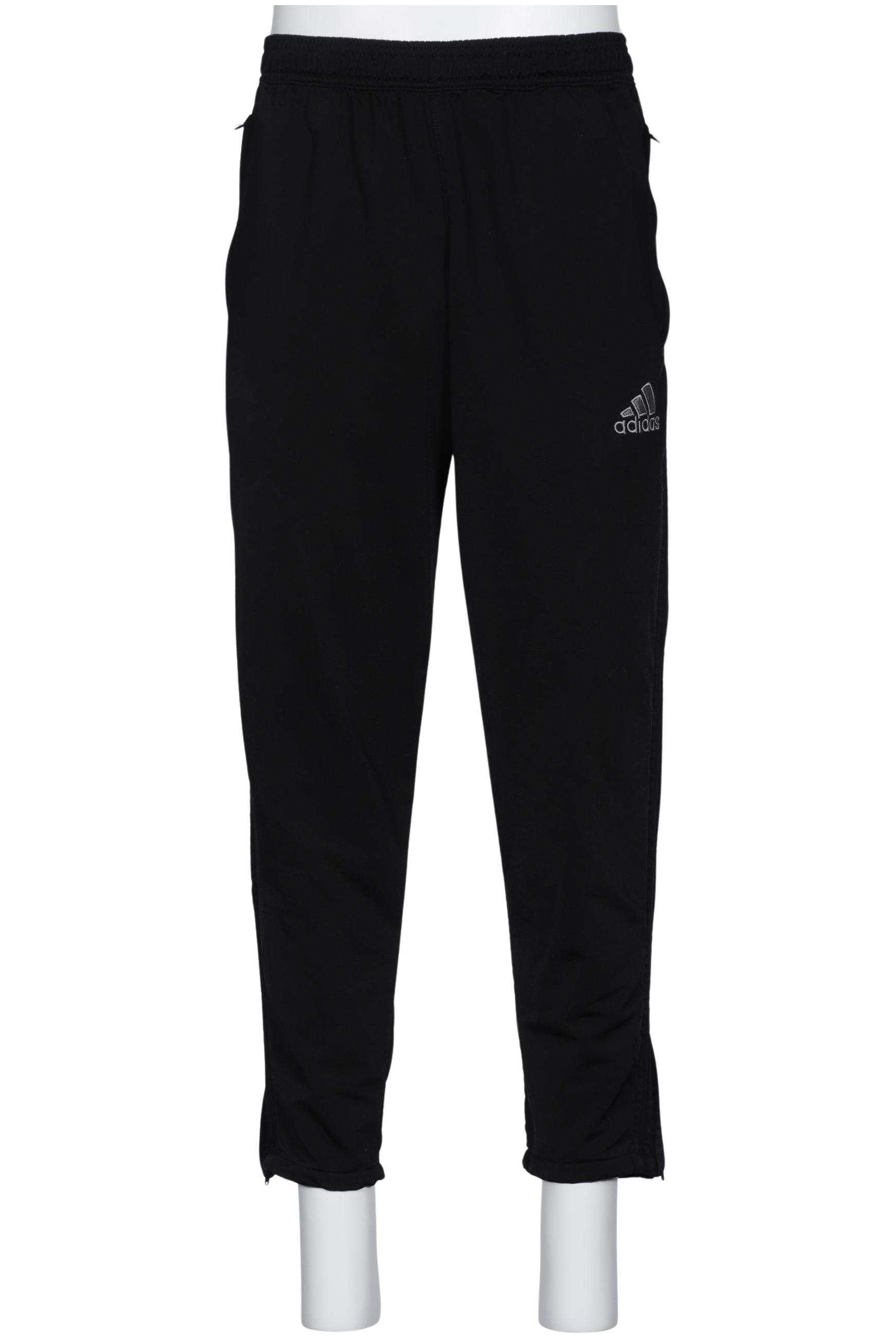 

adidas Herren Stoffhose, schwarz, Gr. 0