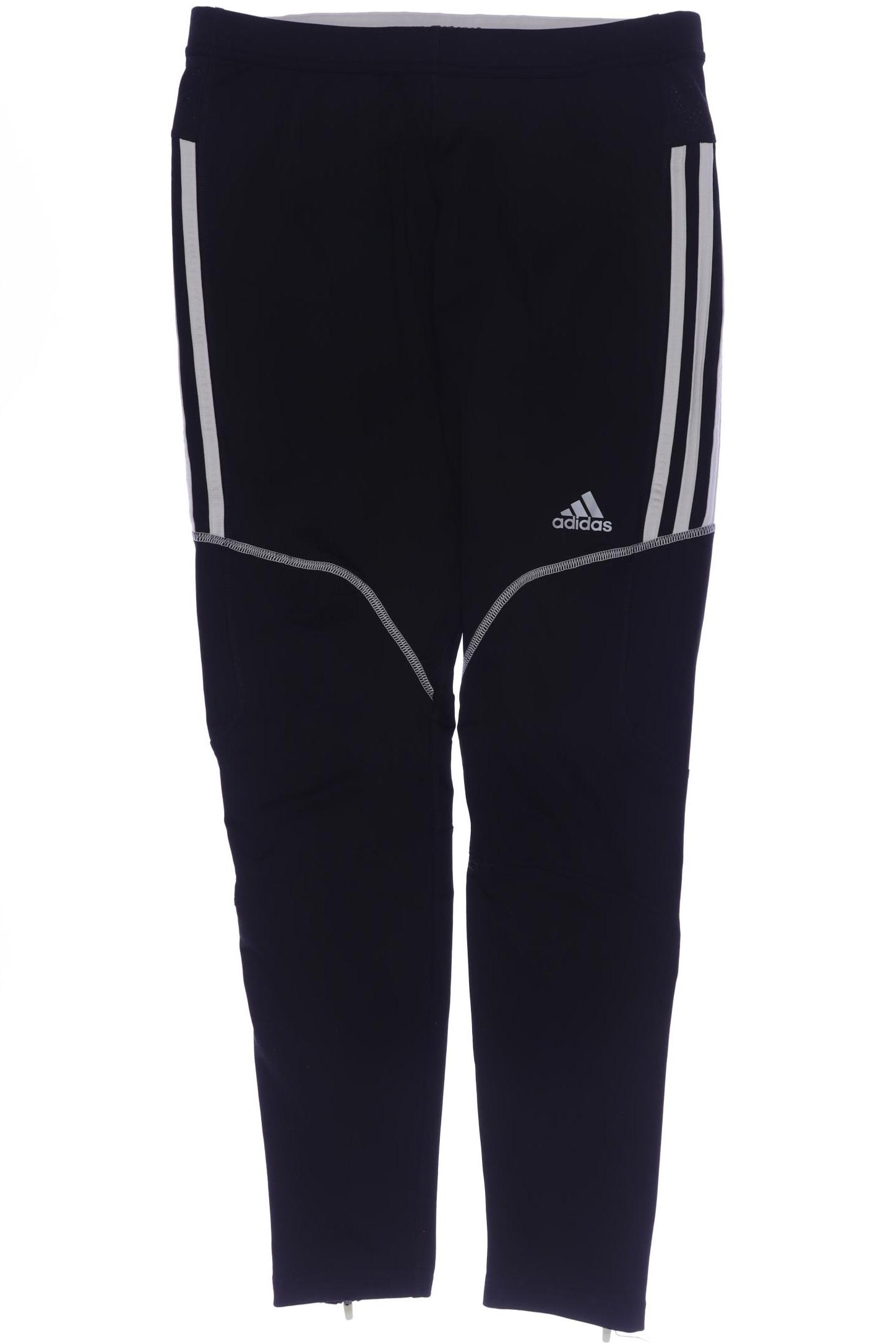 

adidas Herren Stoffhose, schwarz, Gr. 0