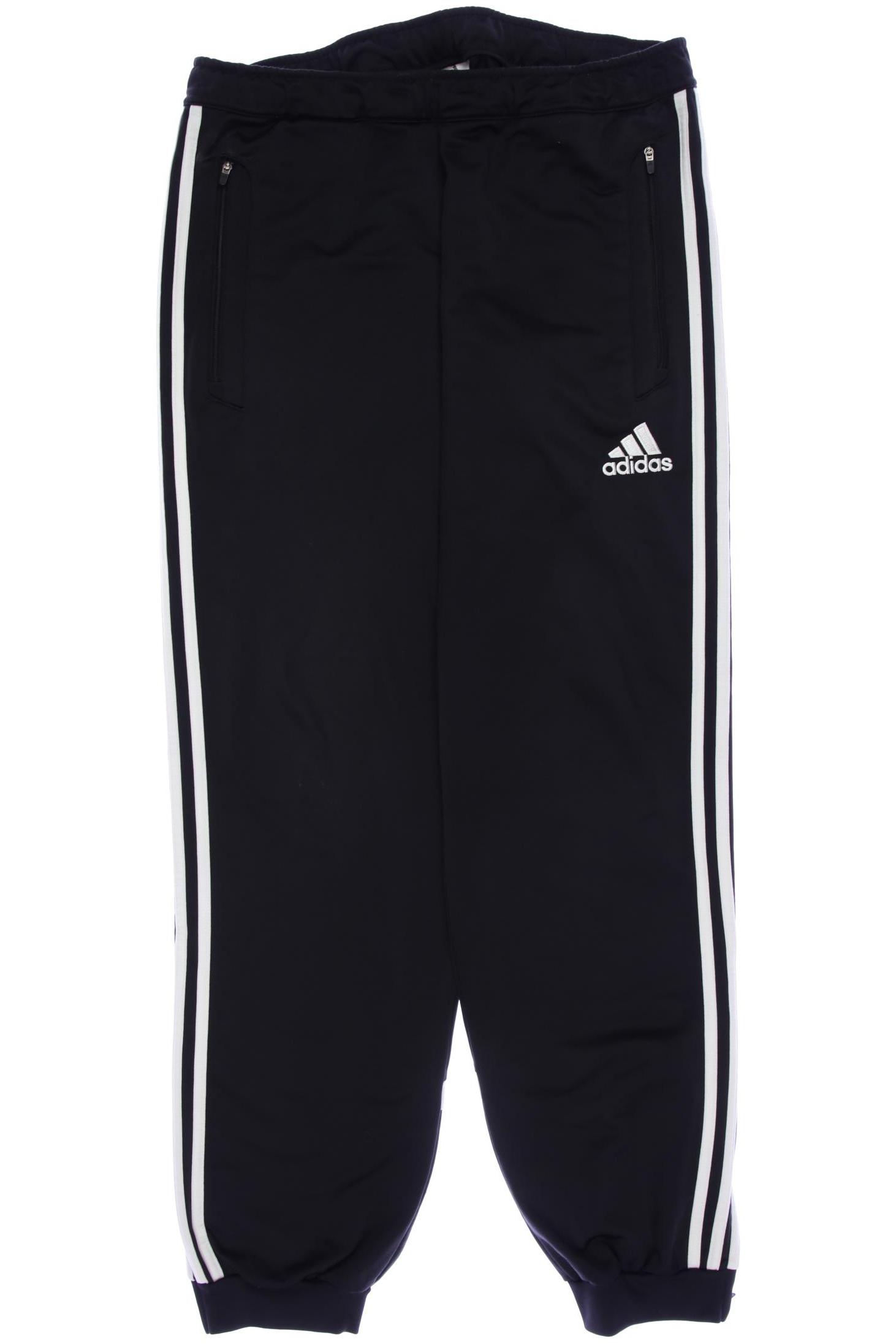 

adidas Herren Stoffhose, schwarz, Gr. 0