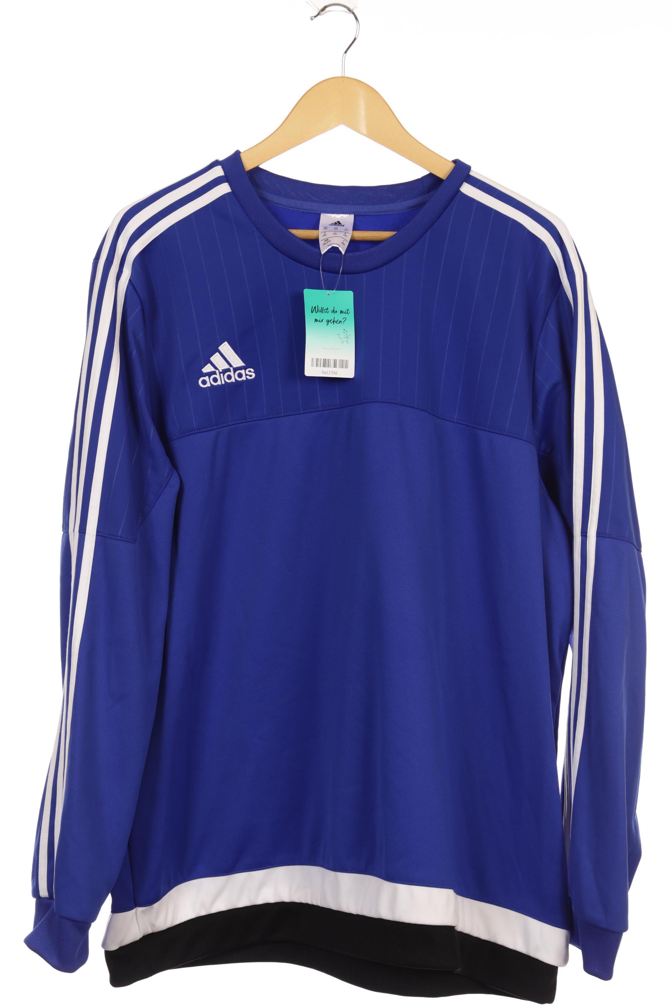 

adidas Herren Sweatshirt, blau, Gr.
