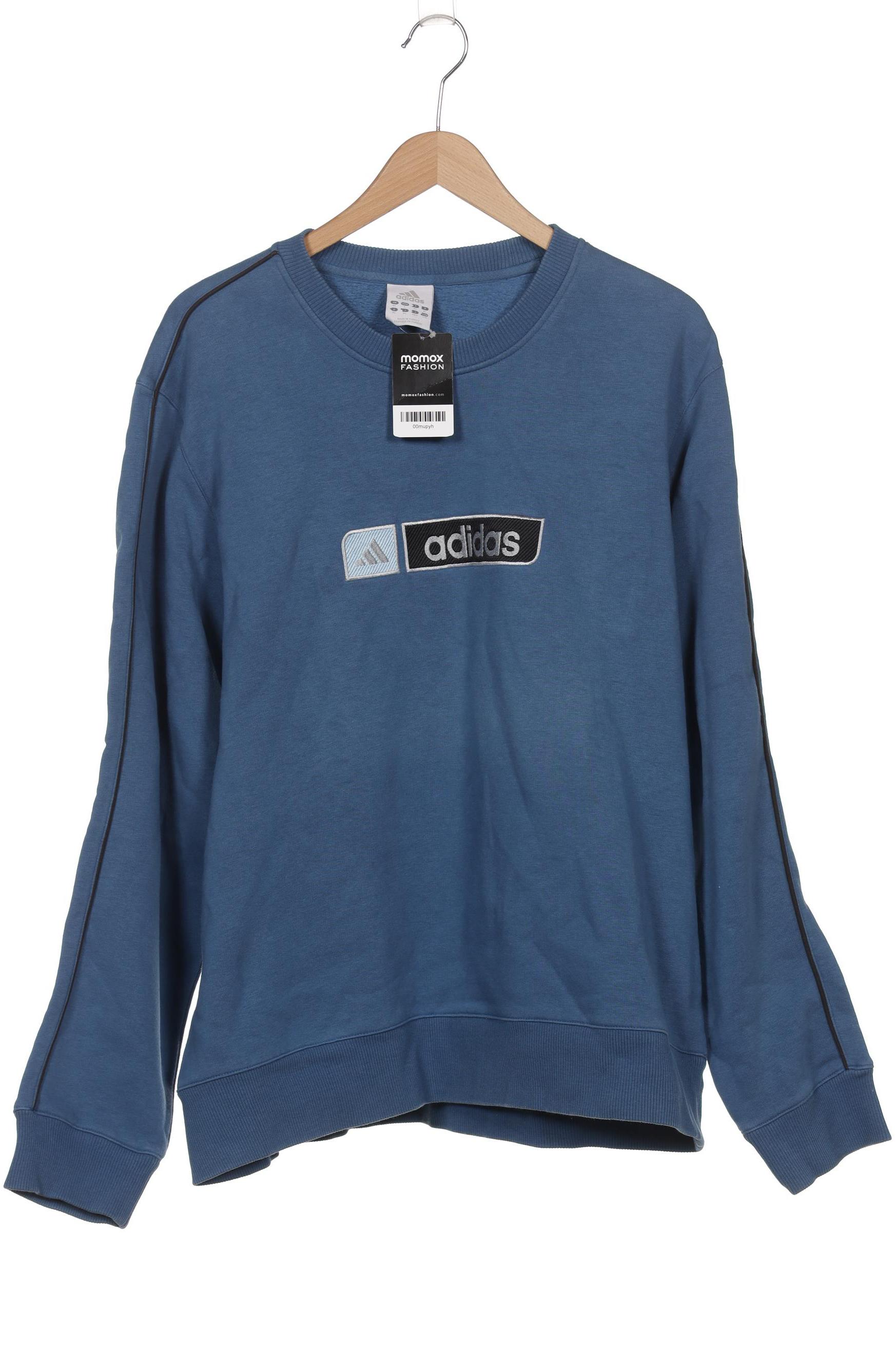 

adidas Herren Sweatshirt, blau, Gr. 54