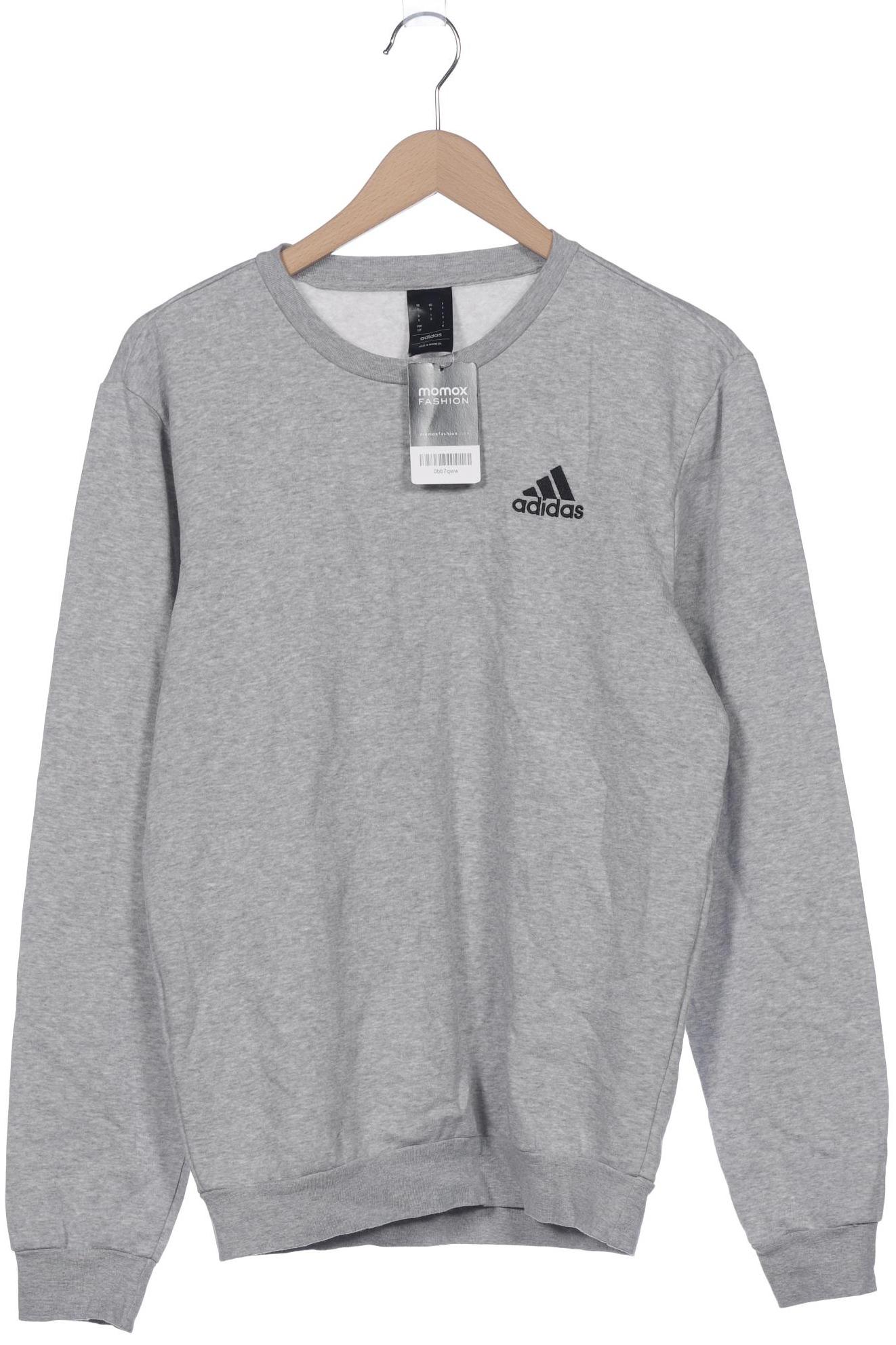 

adidas Herren Sweatshirt, grau, Gr. 46