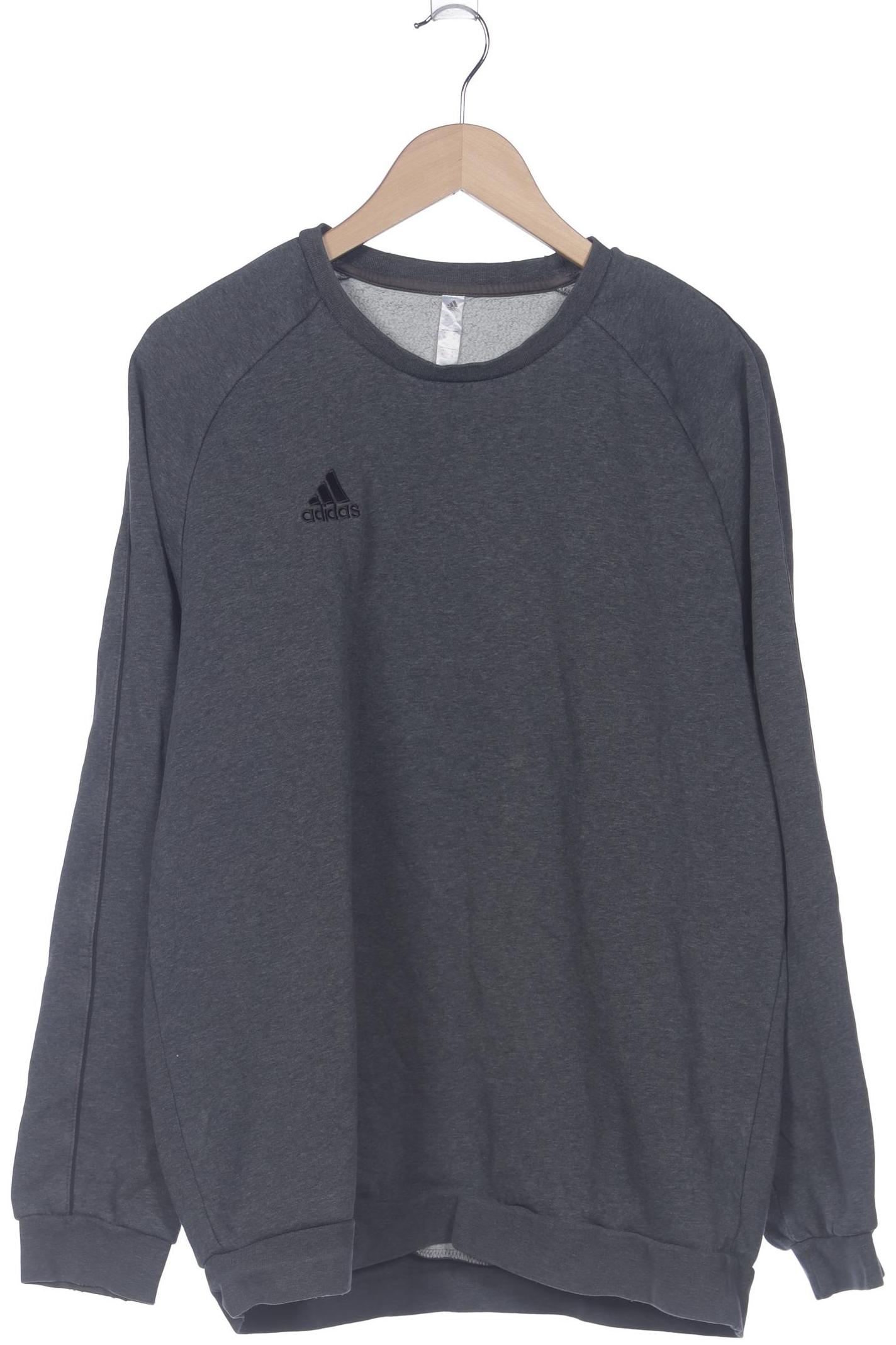 

adidas Herren Sweatshirt, grau, Gr. 54