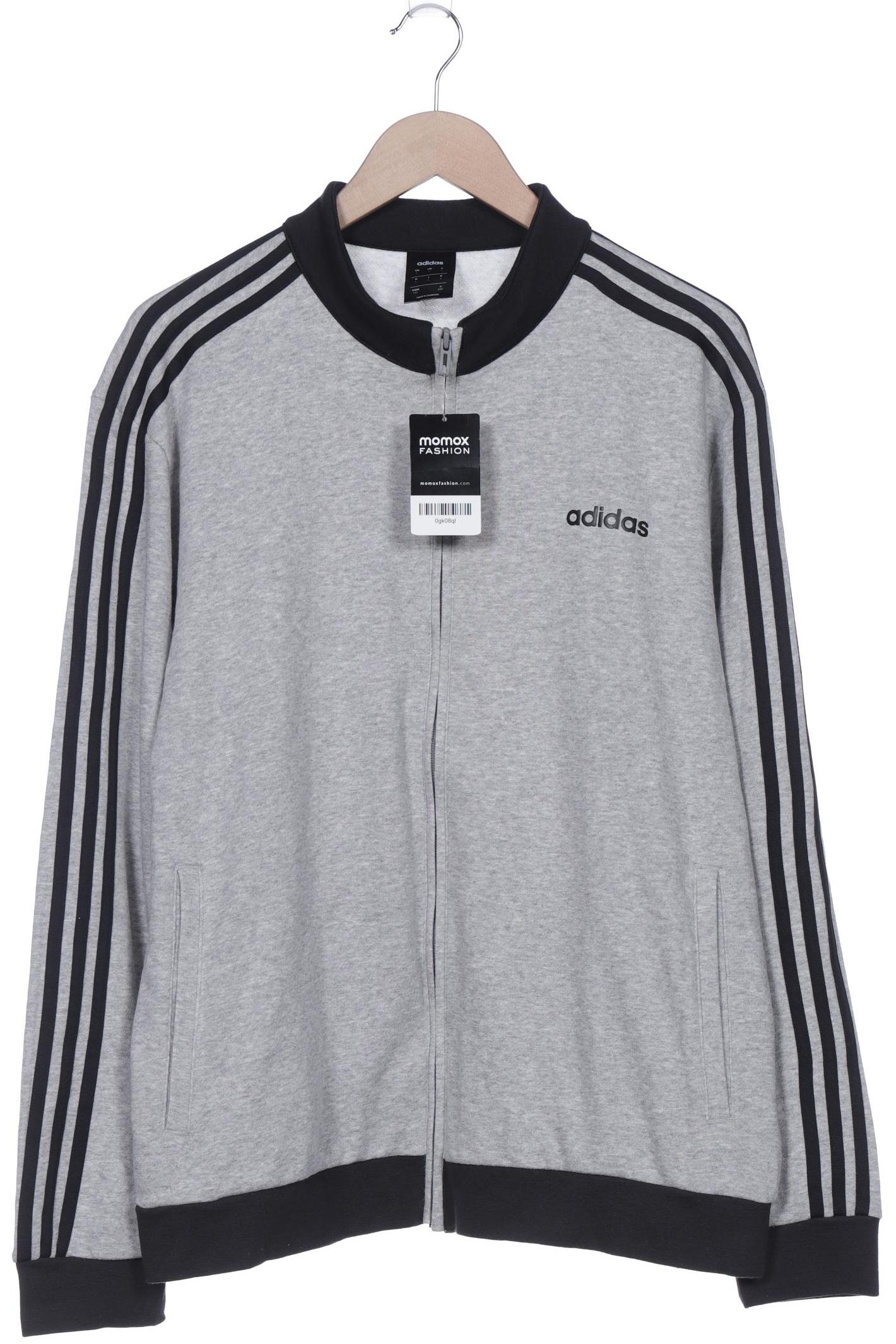 

adidas Herren Sweatshirt, grau, Gr. 52