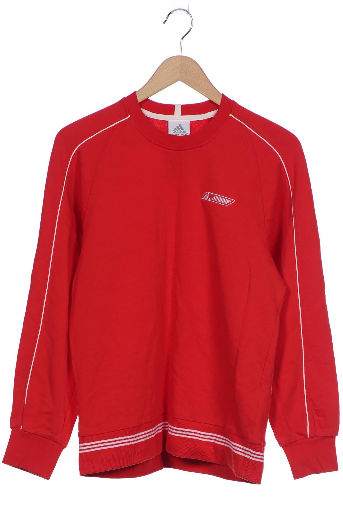 

adidas Herren Sweatshirt, rot, Gr. 46