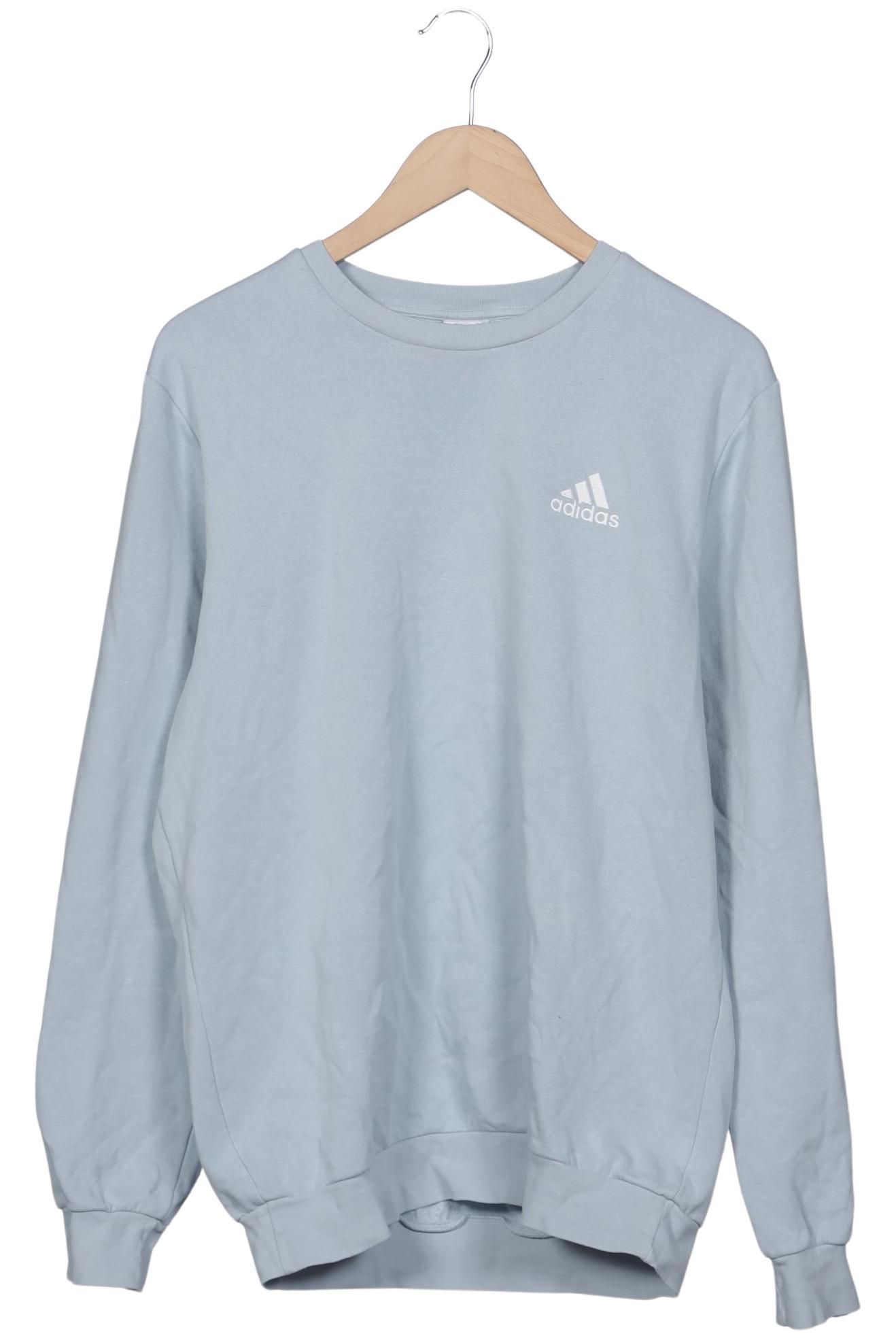 

adidas Herren Sweatshirt, hellblau, Gr. 48