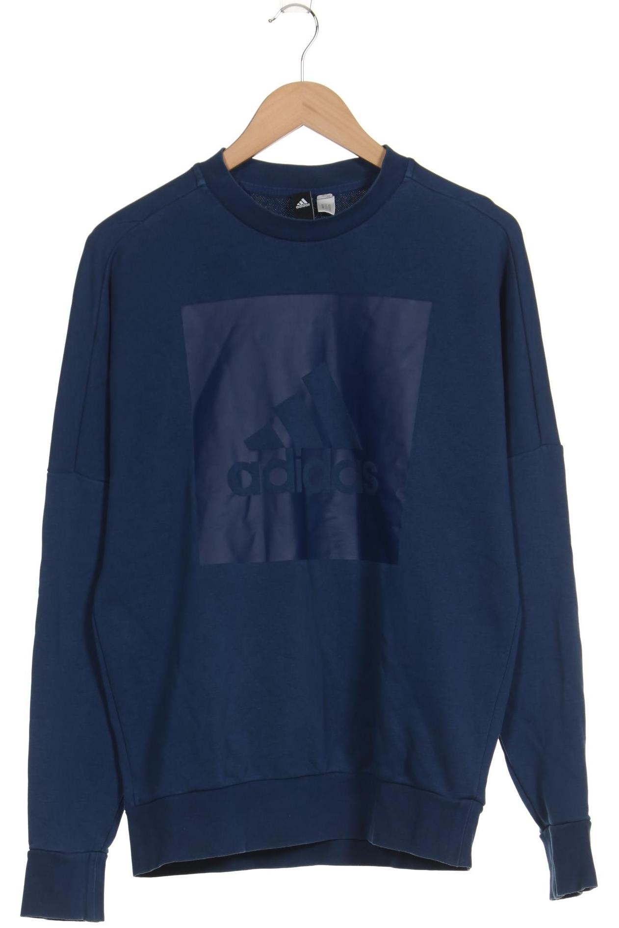

adidas Herren Sweatshirt, blau, Gr. 54