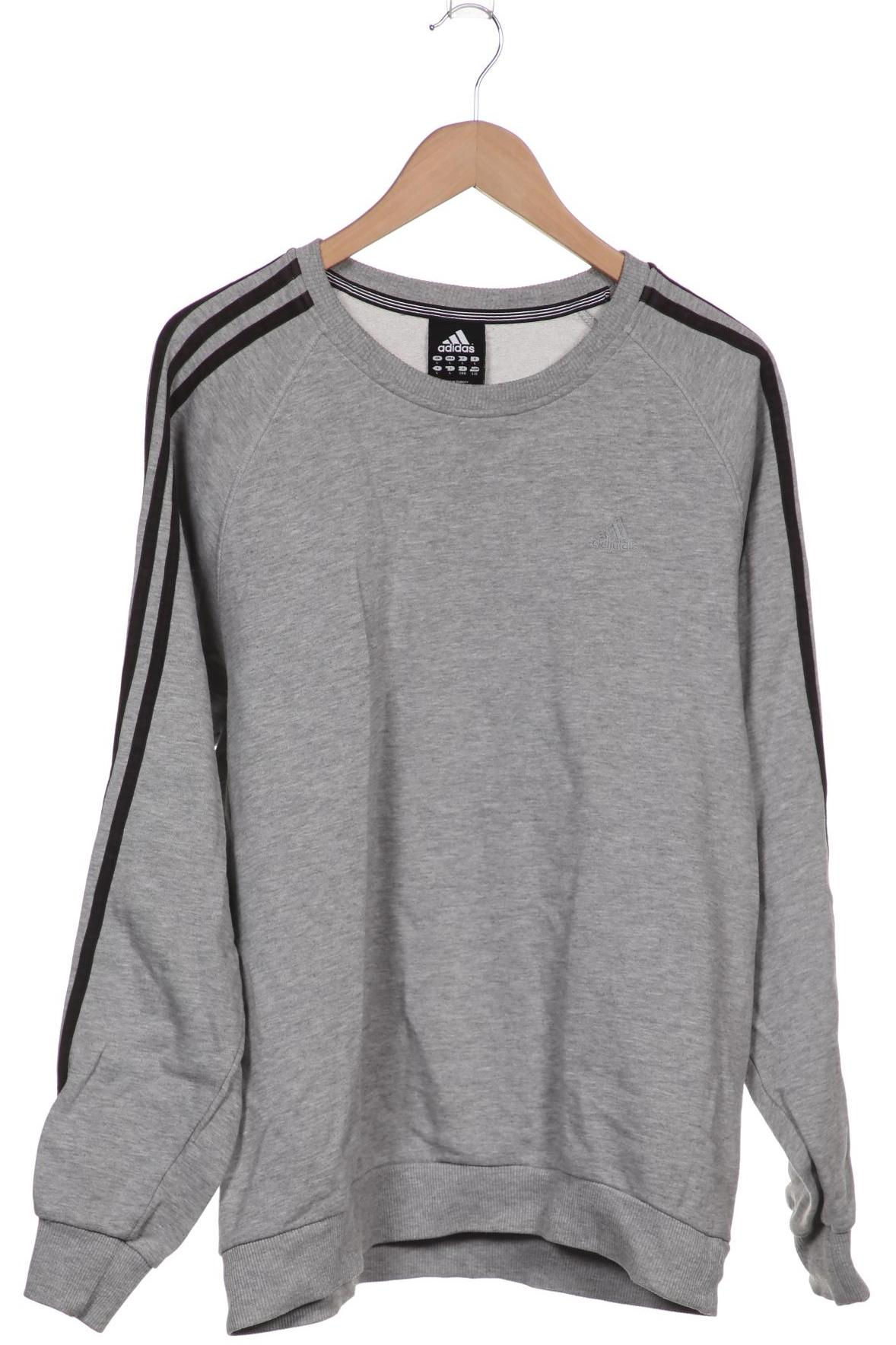 

adidas Herren Sweatshirt, grau, Gr. 52