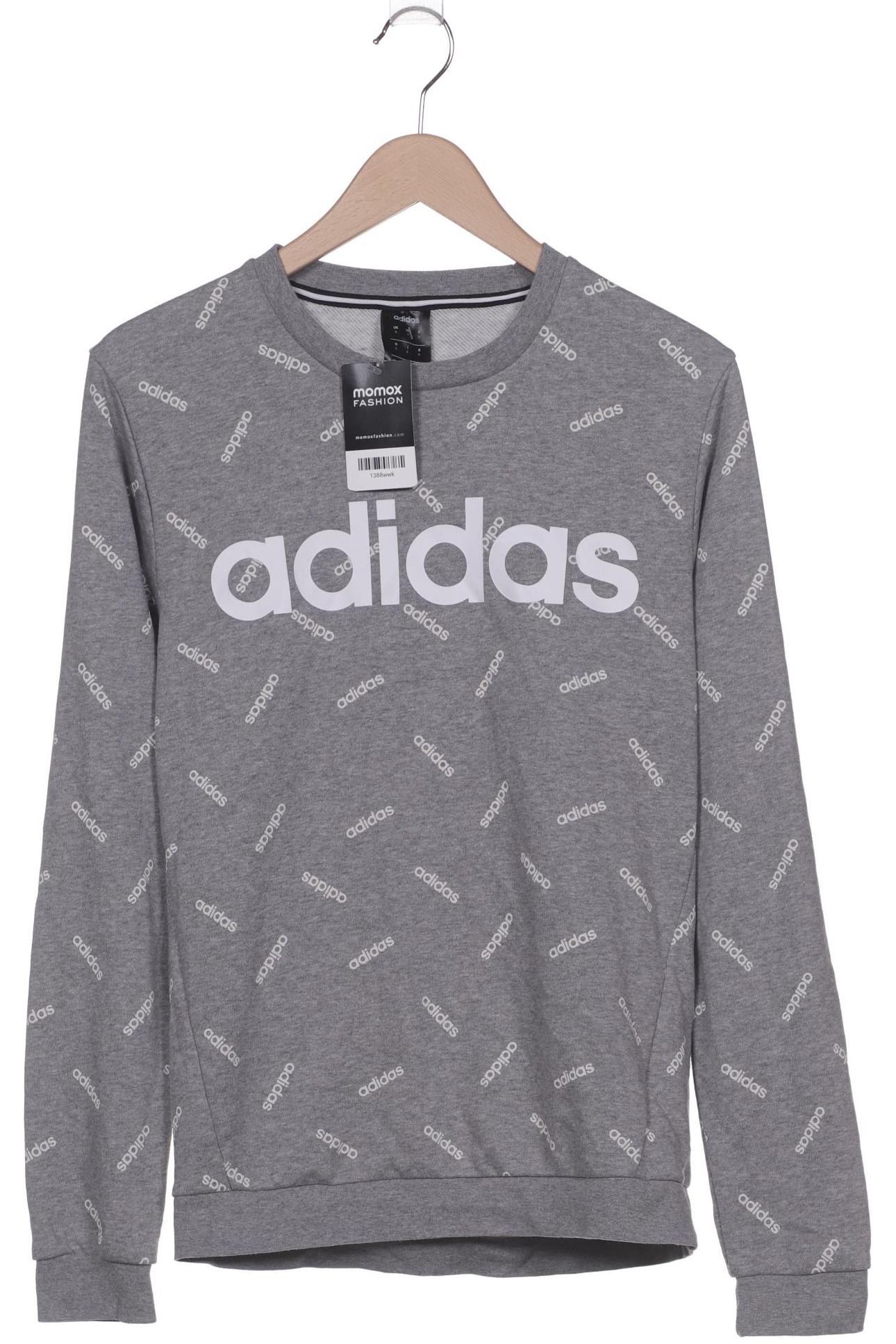

adidas Herren Sweatshirt, grau, Gr. 46