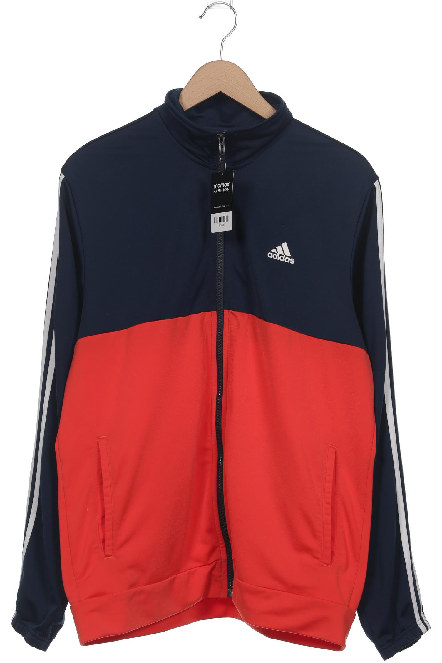 

adidas Herren Sweatshirt, rot, Gr. 56