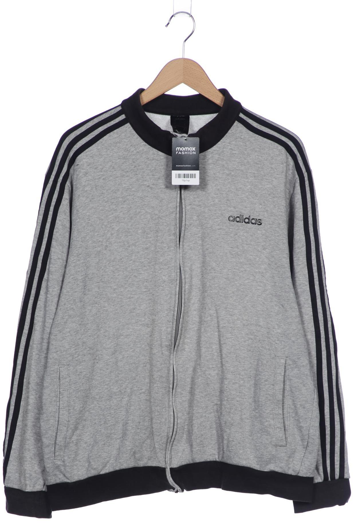 

adidas Herren Sweatshirt, grau, Gr. 54