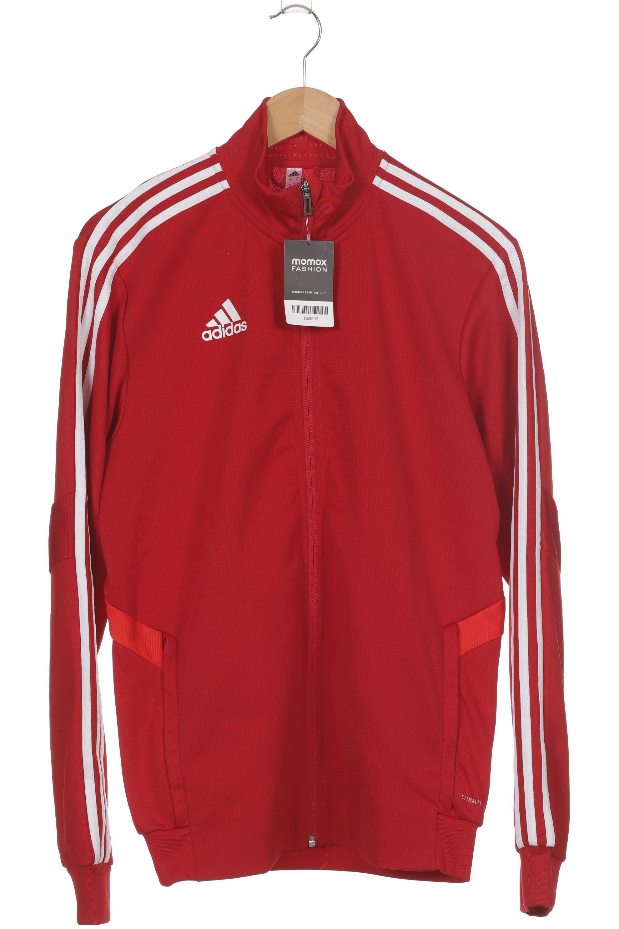 

adidas Herren Sweatshirt, rot, Gr. 46