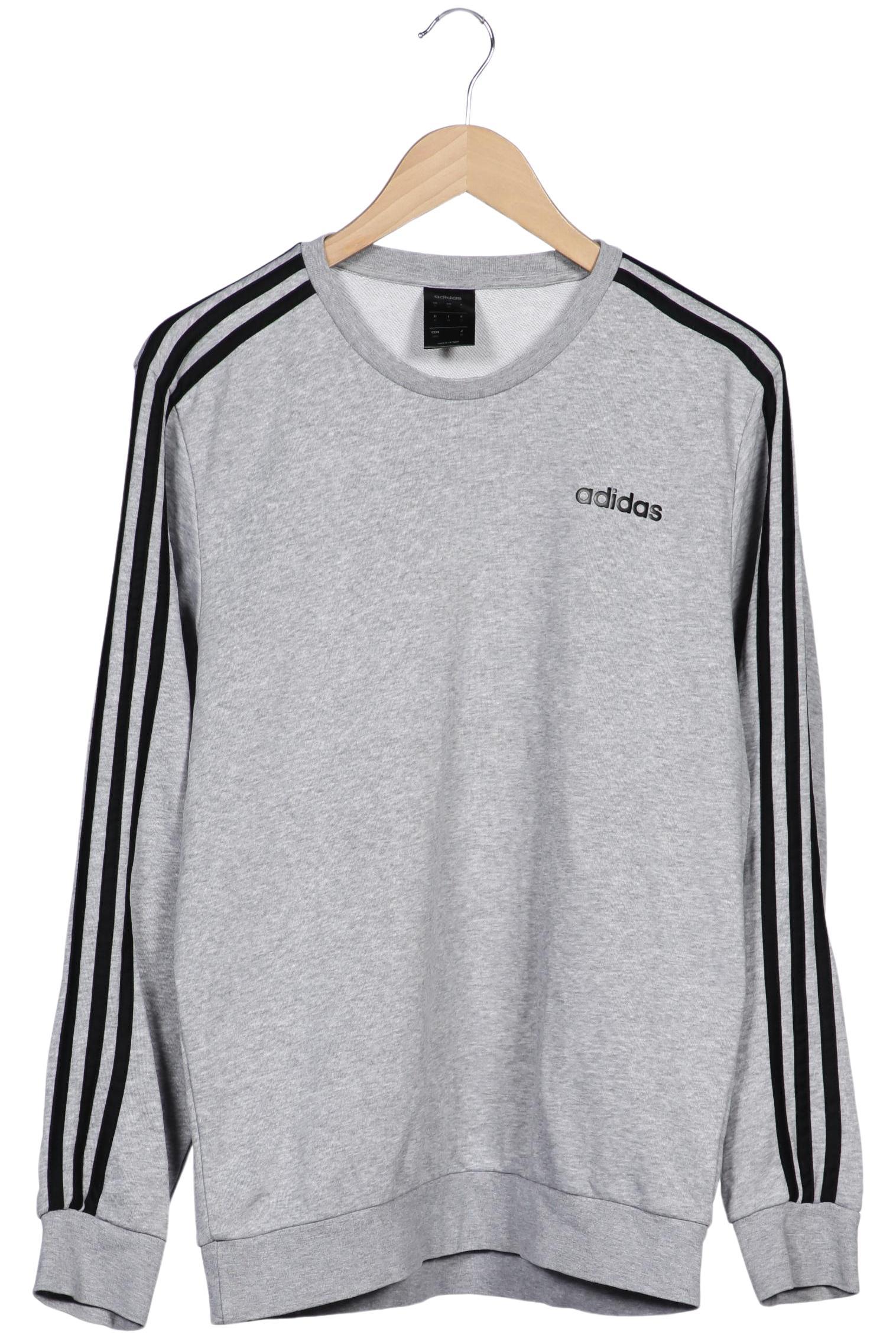 

adidas Herren Sweatshirt, grau, Gr. 48