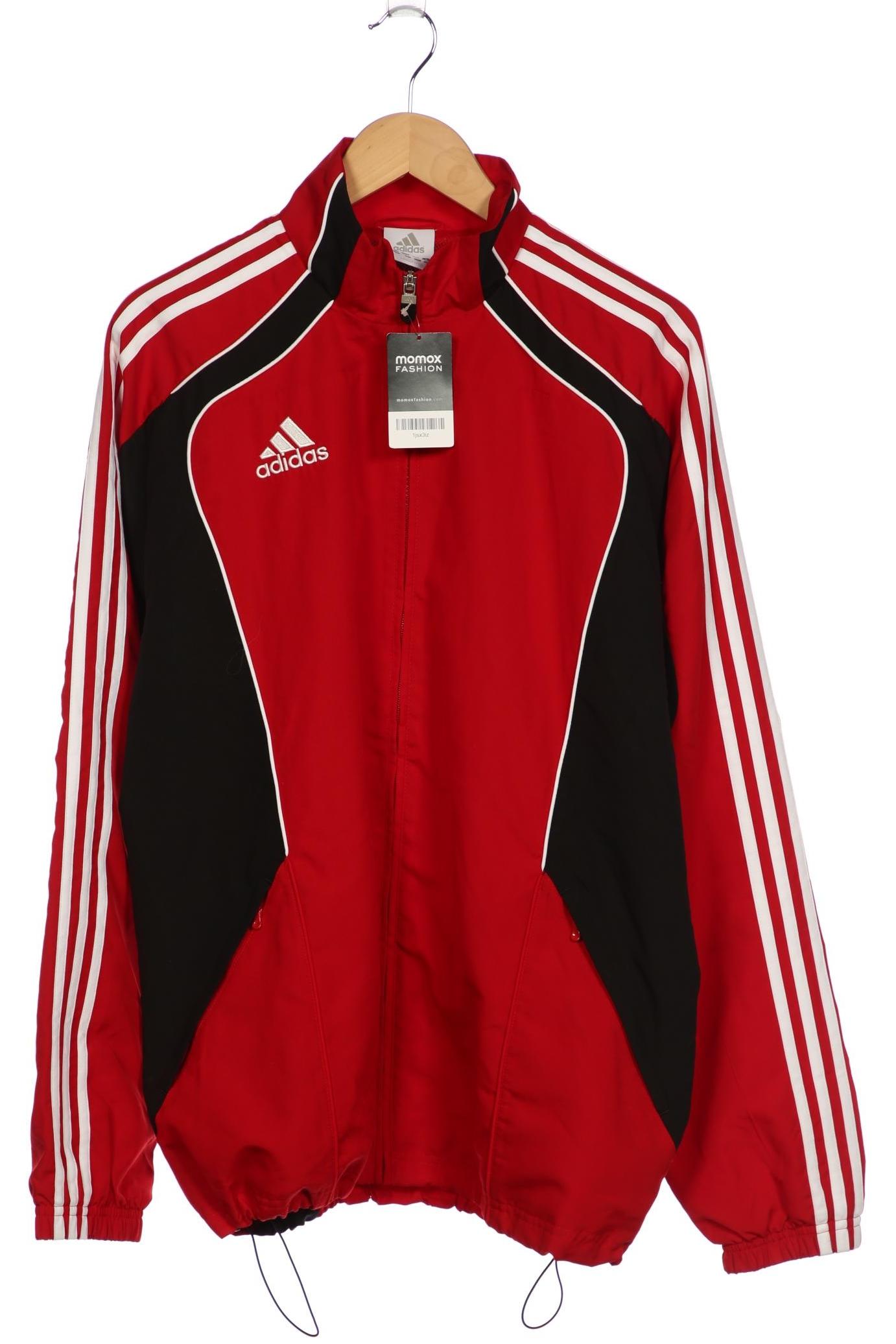 

adidas Herren Sweatshirt, rot, Gr. 48