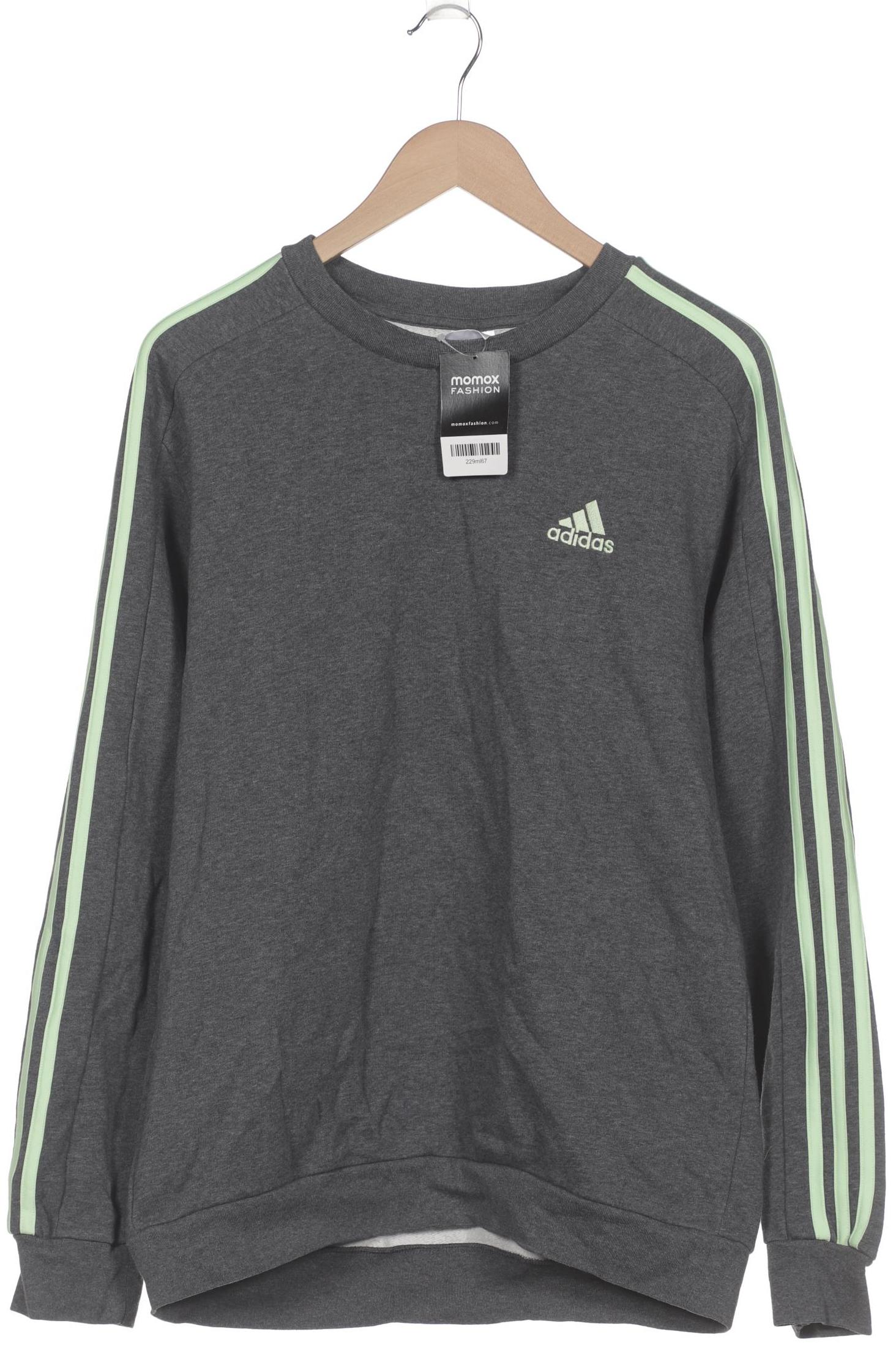 

adidas Herren Sweatshirt, grau, Gr. 48