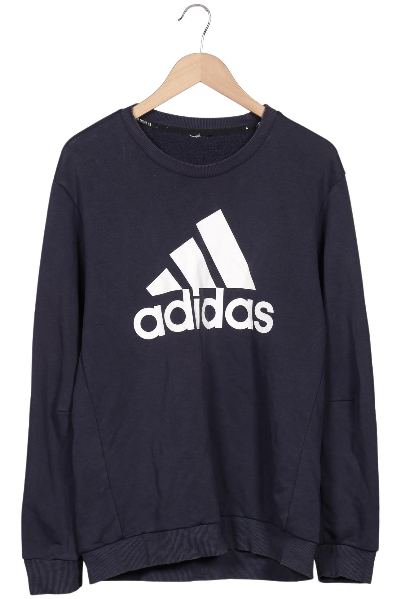 

adidas Herren Sweatshirt, marineblau, Gr. 54