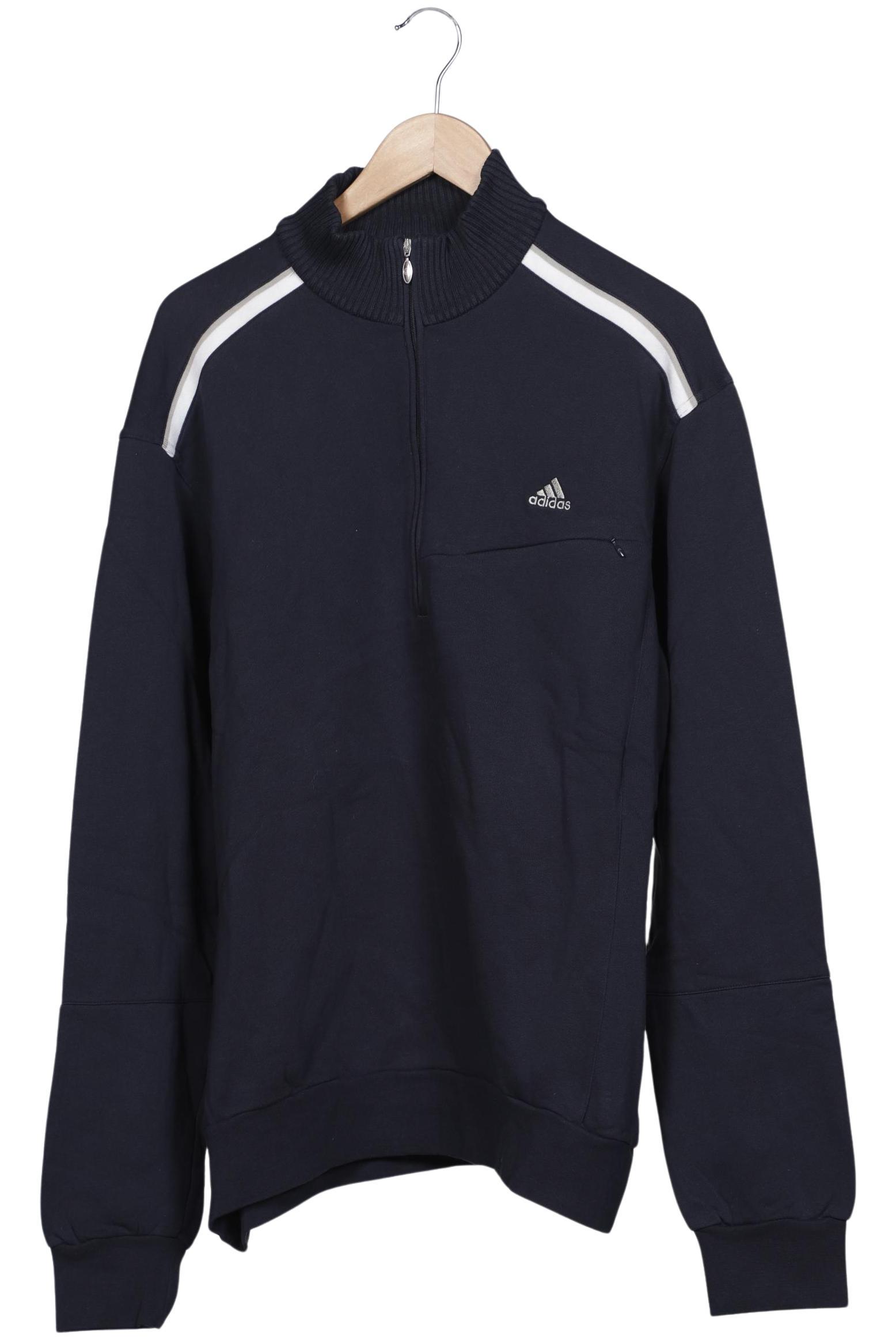 

adidas Herren Sweatshirt, marineblau, Gr. 54