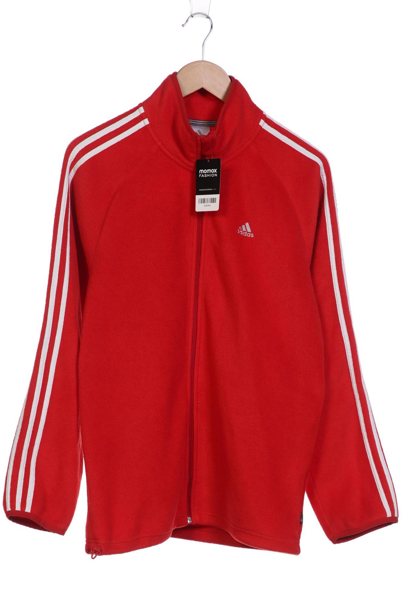 

adidas Herren Sweatshirt, rot, Gr. 46