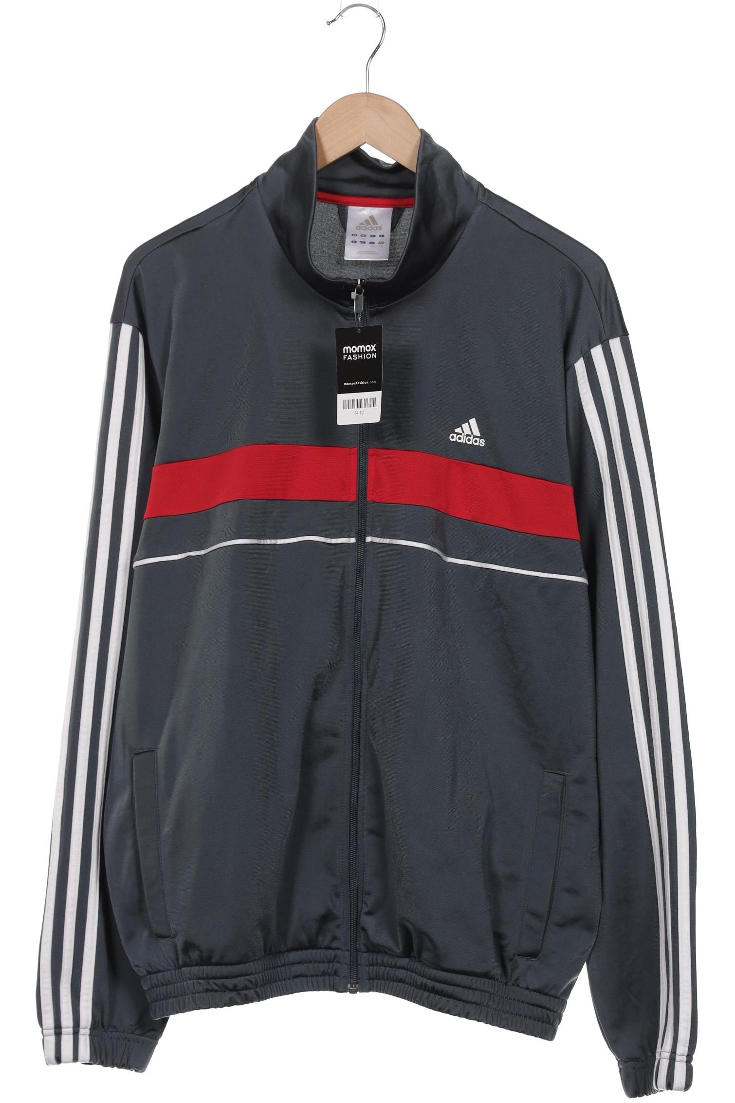 

adidas Herren Sweatshirt, grau, Gr. 52