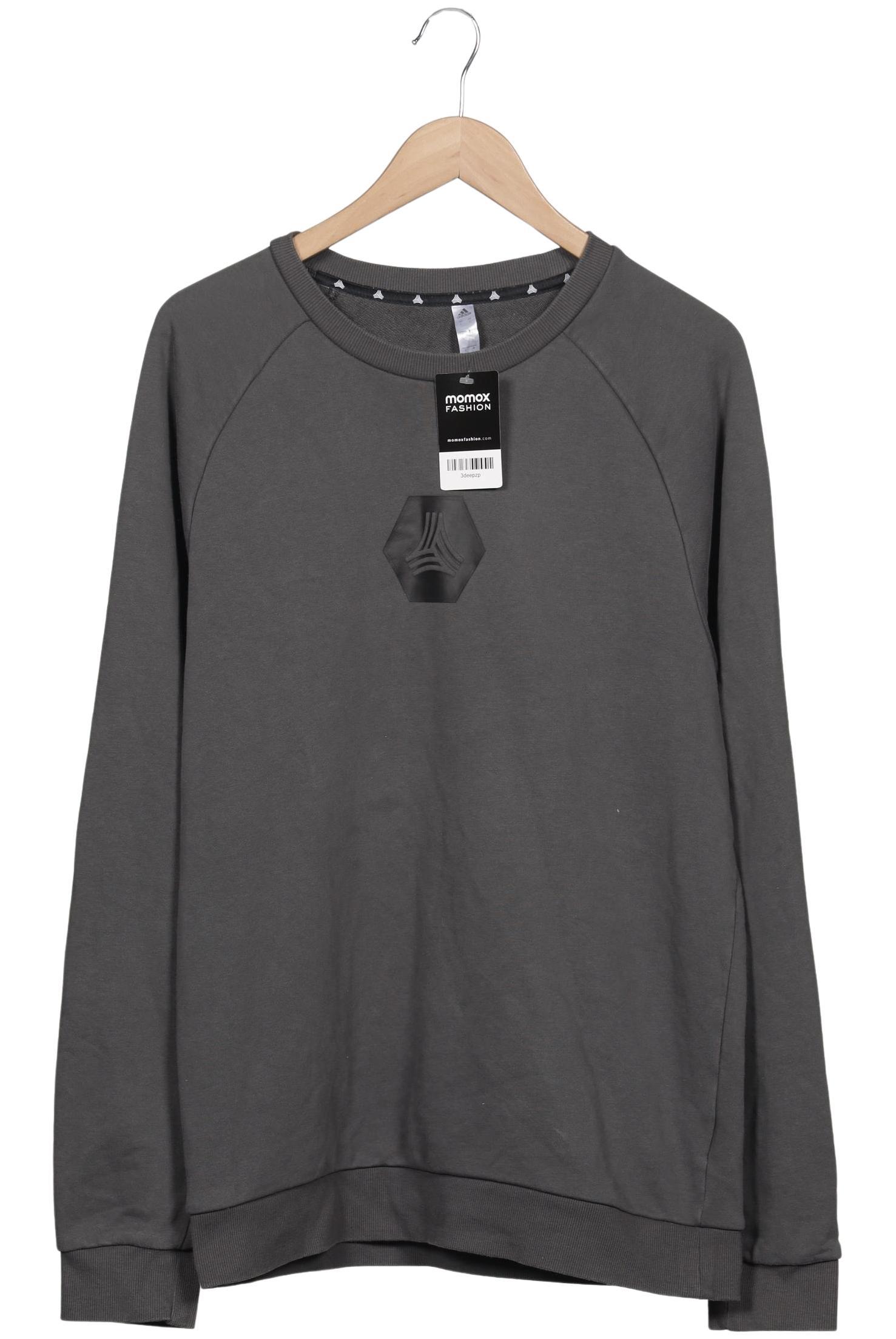 

adidas Herren Sweatshirt, grau, Gr. 52