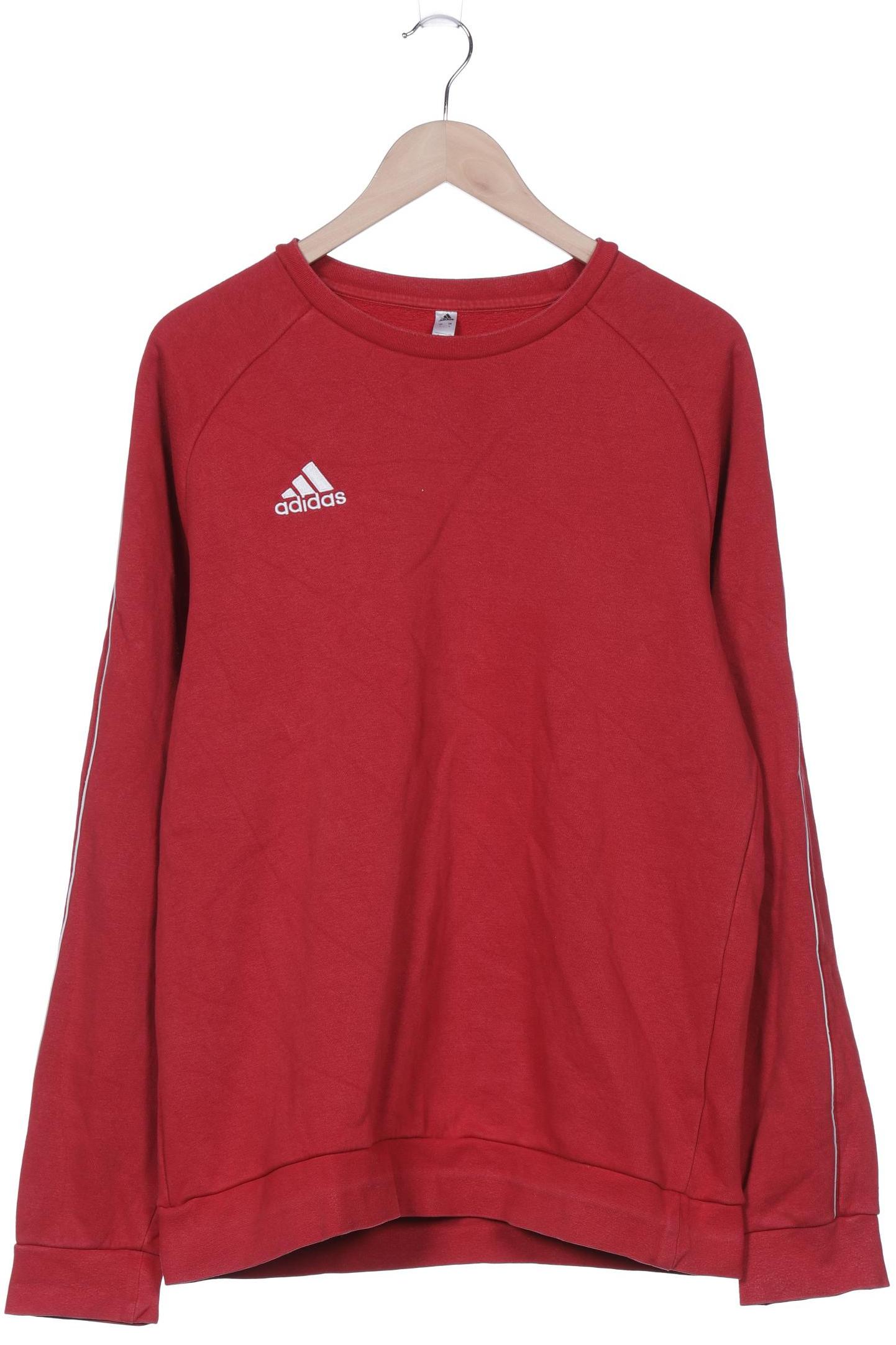 

adidas Herren Sweatshirt, rot, Gr. 52