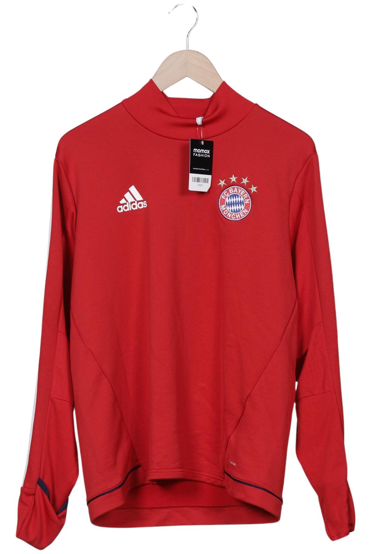

adidas Herren Sweatshirt, rot, Gr. 52