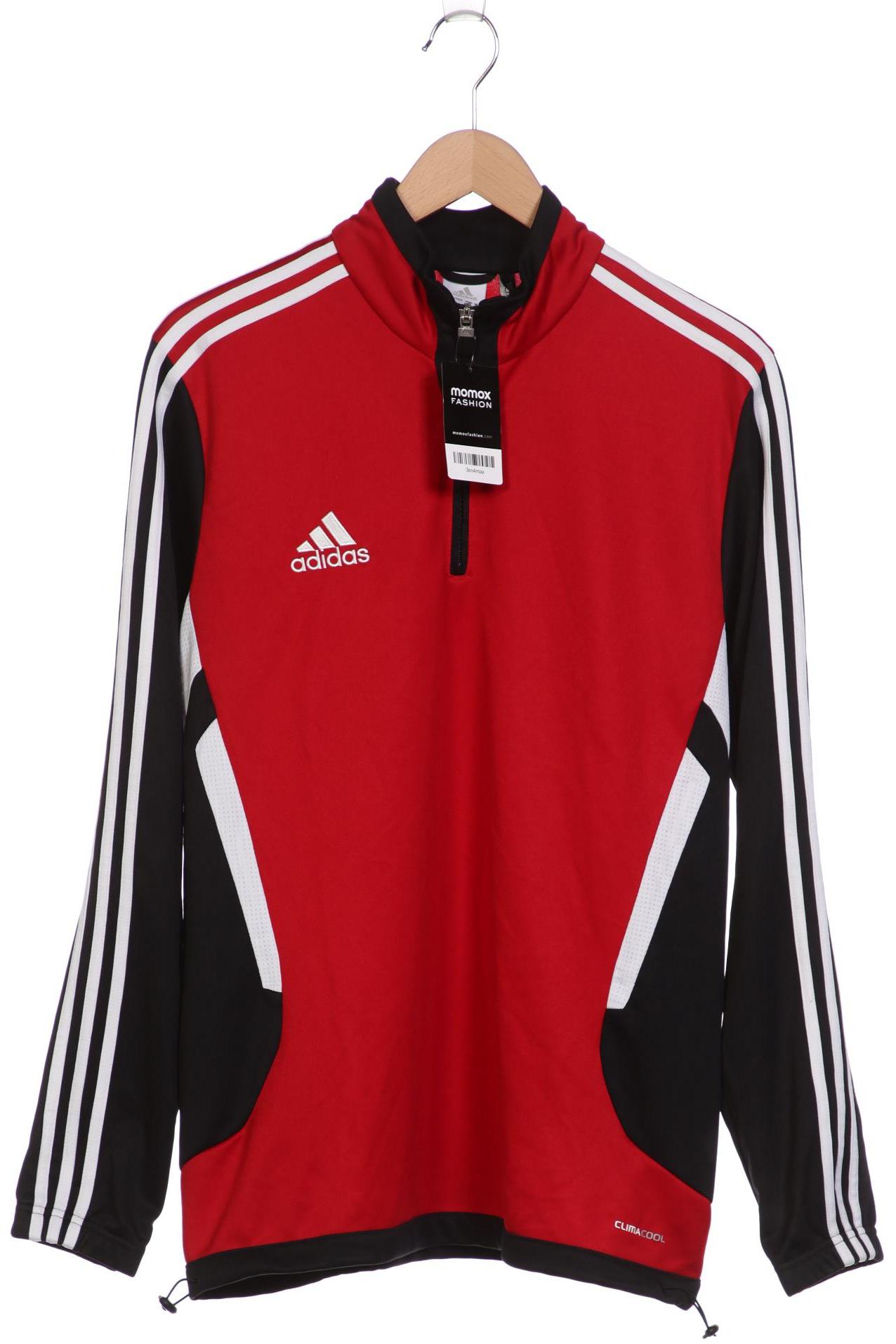 

adidas Herren Sweatshirt, rot, Gr. 48