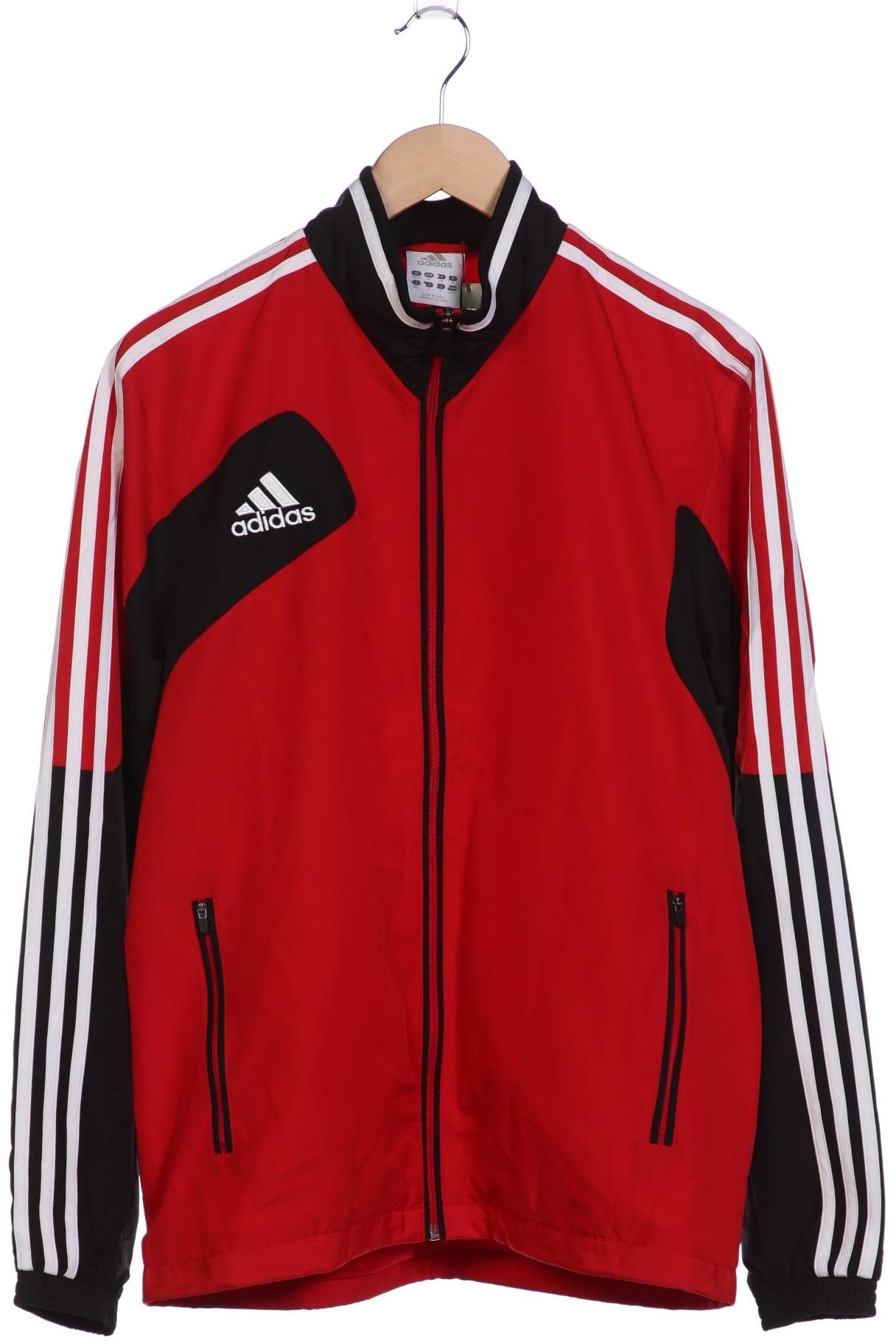 

adidas Herren Sweatshirt, rot, Gr. 48