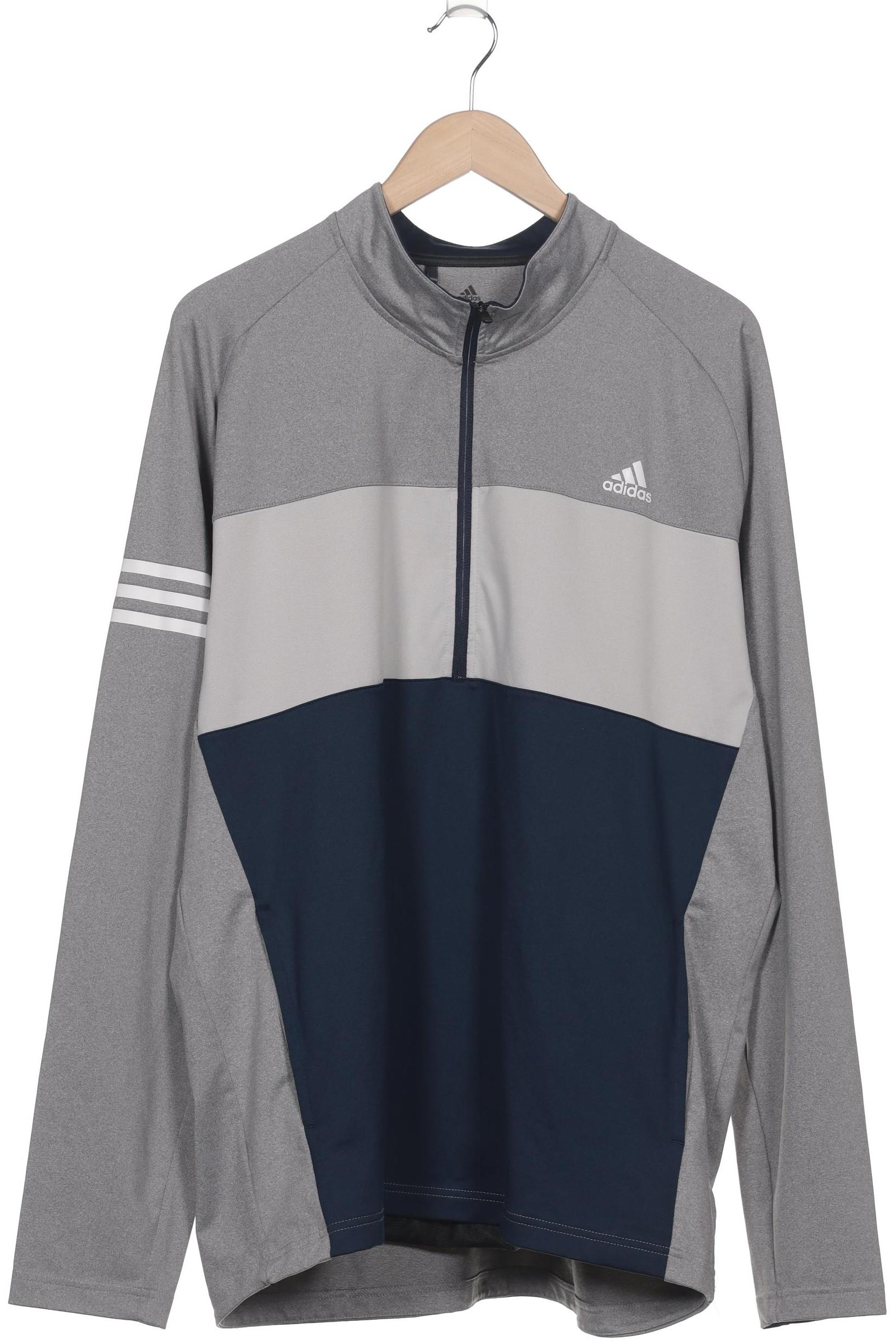 

adidas Herren Sweatshirt, grau, Gr. 54