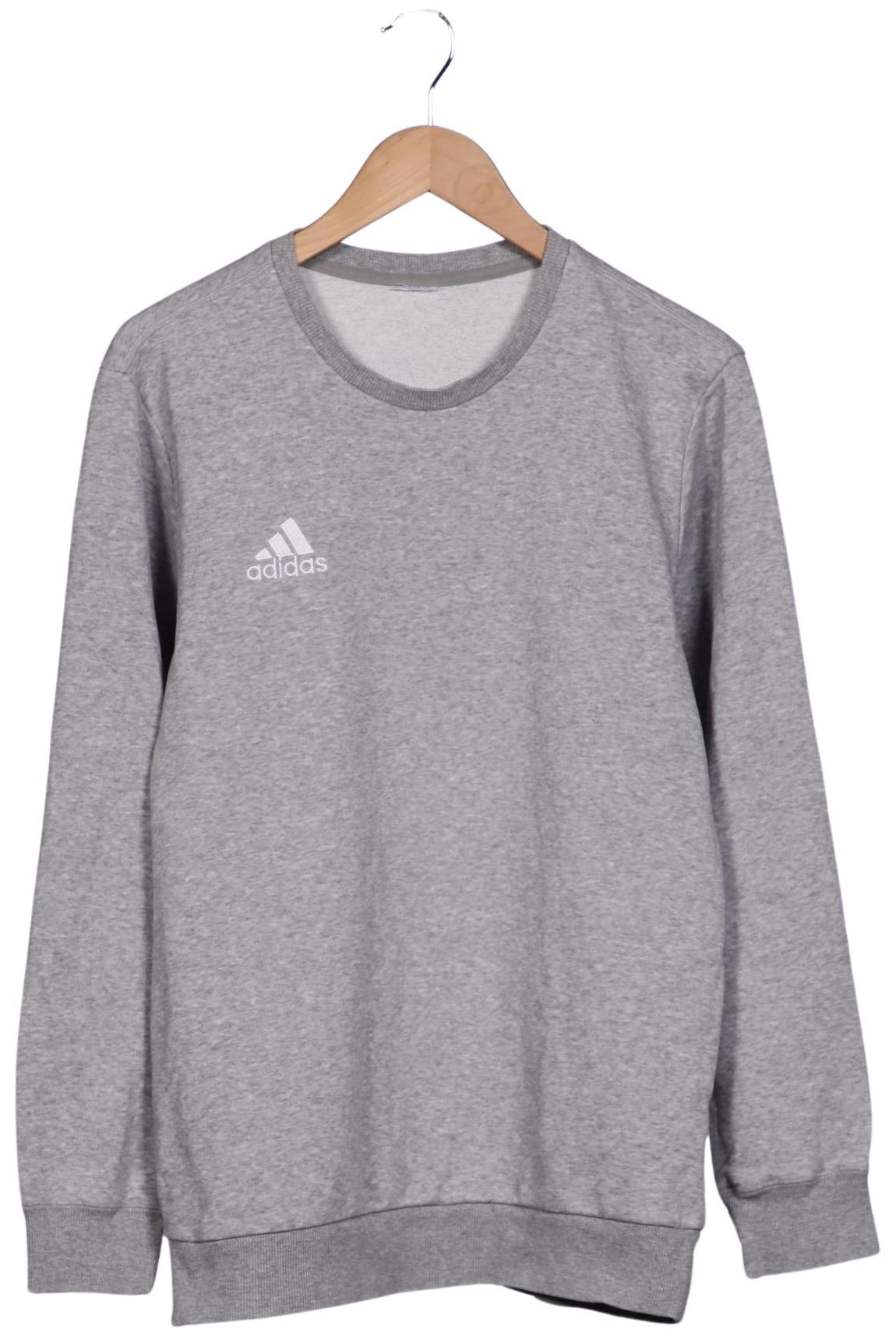 

adidas Herren Sweatshirt, grau, Gr. 52