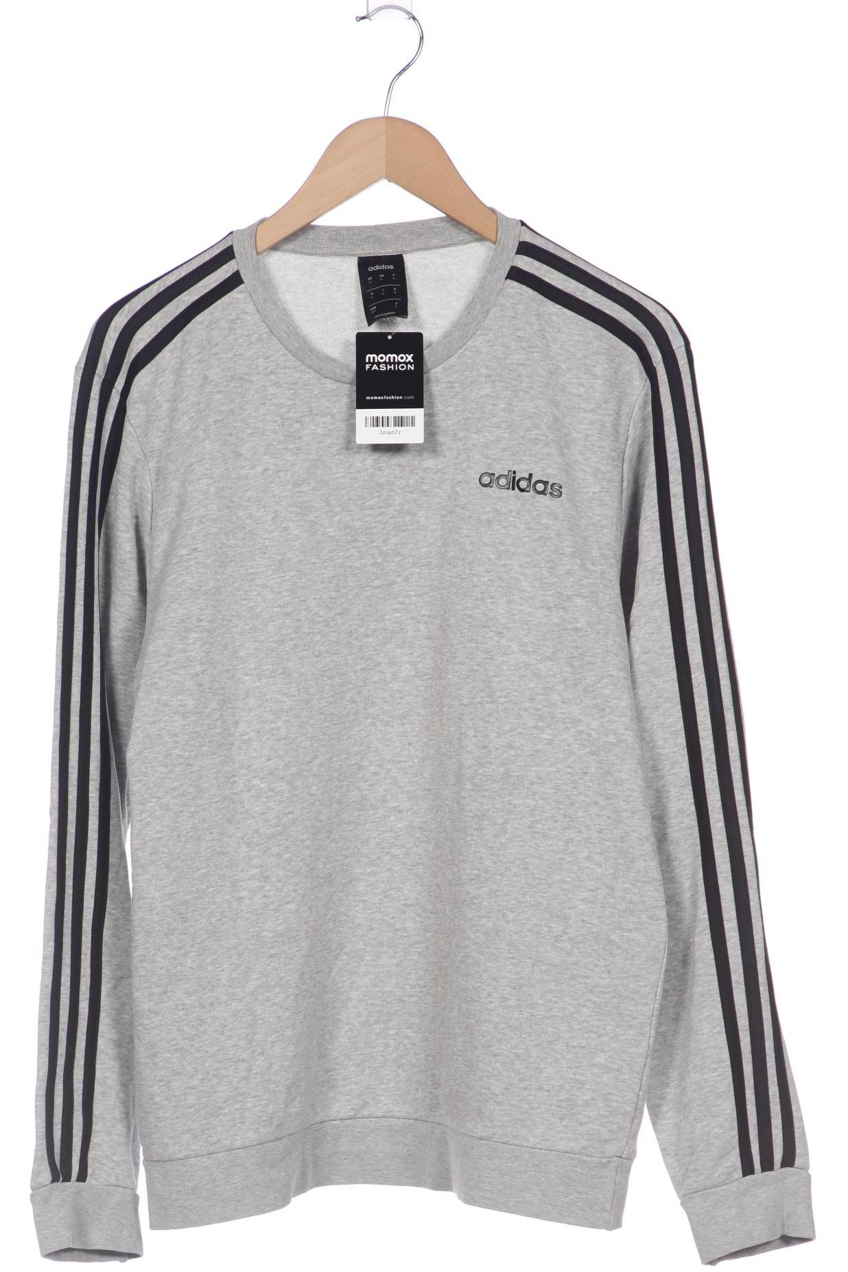 

adidas Herren Sweatshirt, grau, Gr. 48