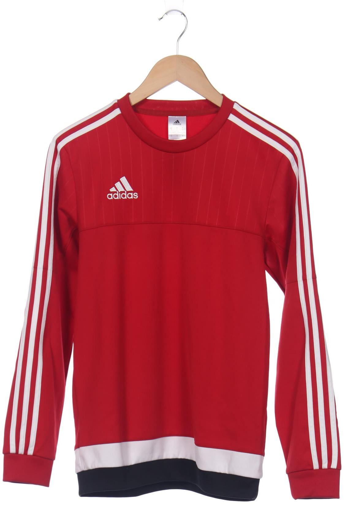 

adidas Herren Sweatshirt, rot, Gr. 46