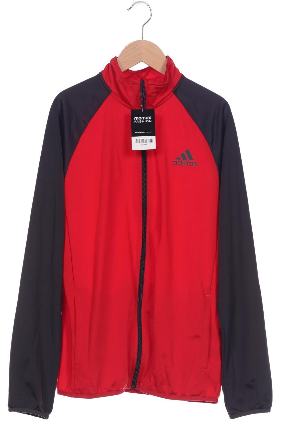 

adidas Herren Sweatshirt, rot, Gr. 52