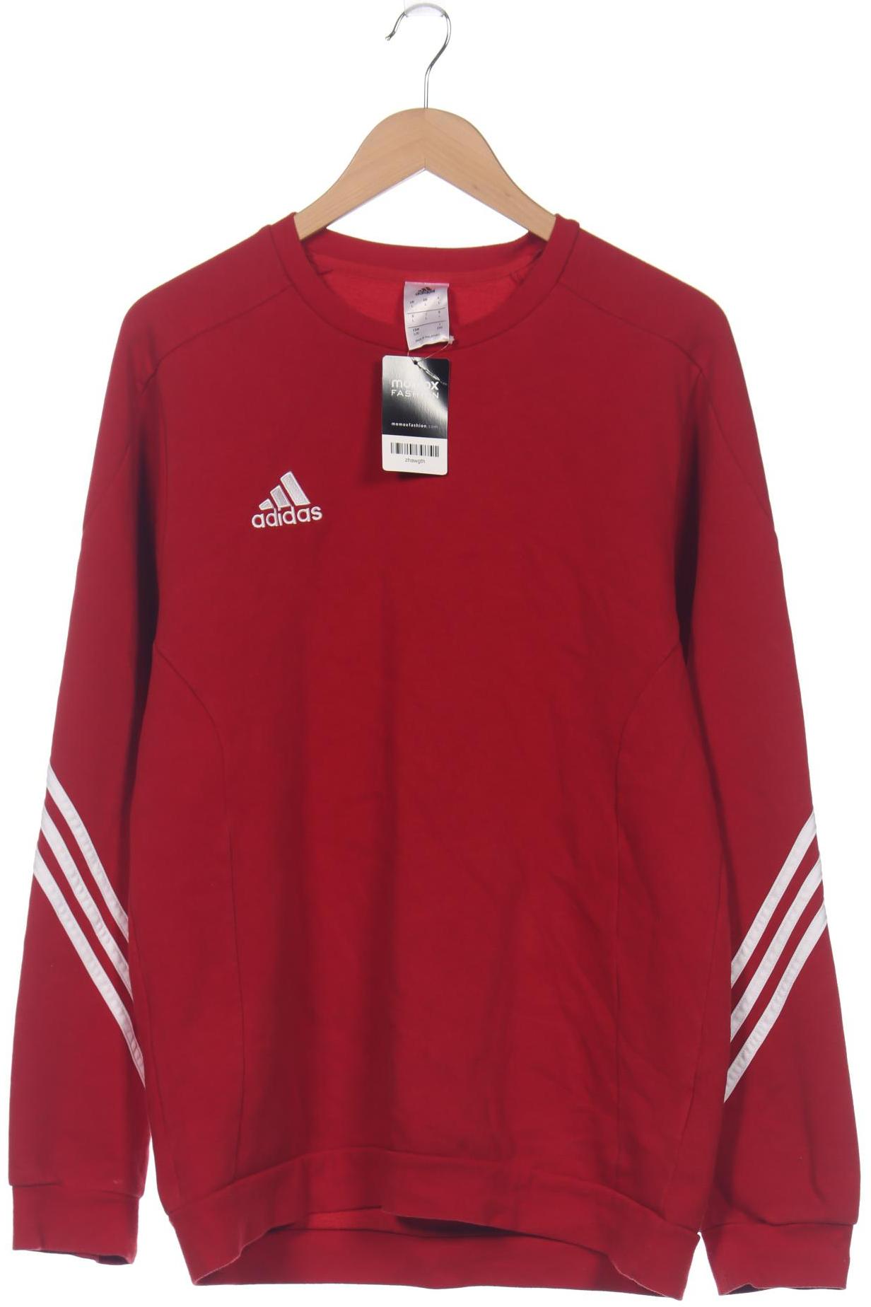 

adidas Herren Sweatshirt, rot, Gr. 52