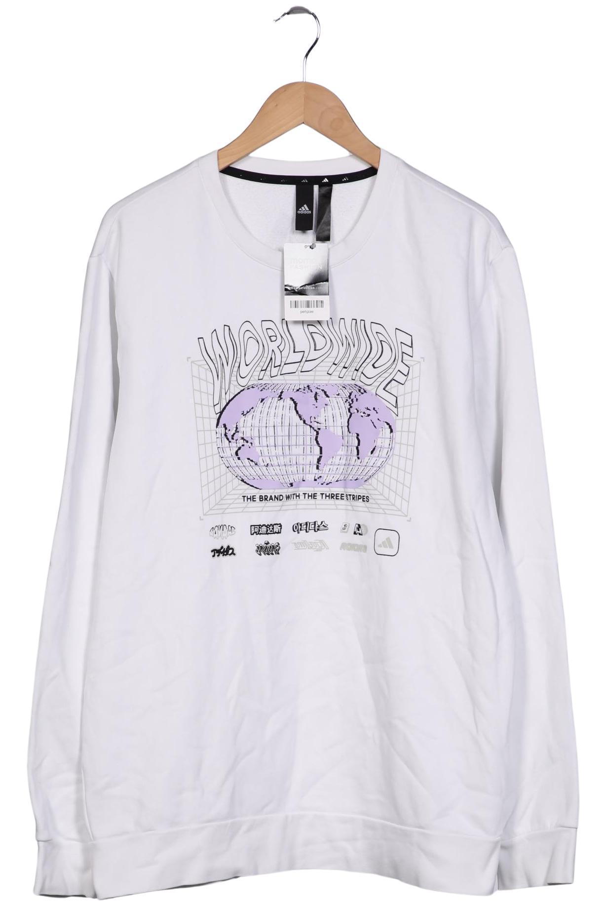 

adidas Herren Sweatshirt, weiß, Gr. 52