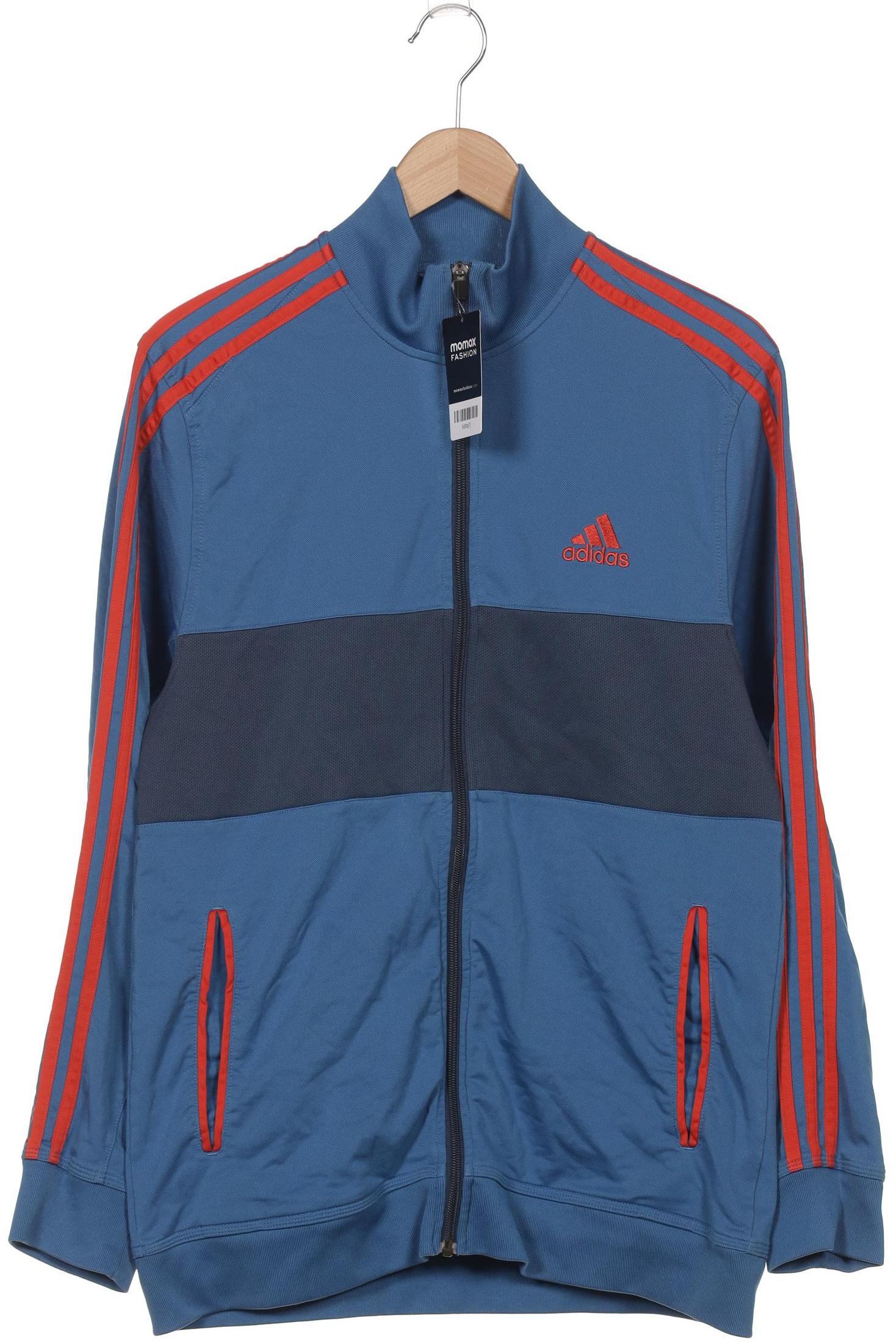 

adidas Herren Sweatshirt, blau, Gr. 48