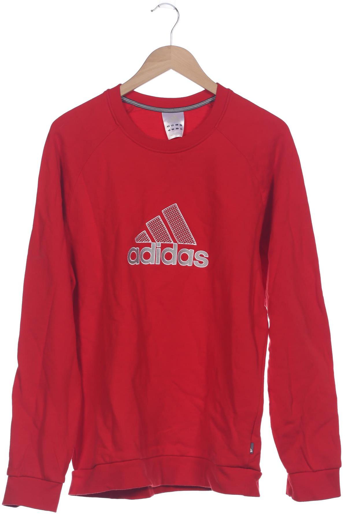 

adidas Herren Sweatshirt, rot, Gr. 52