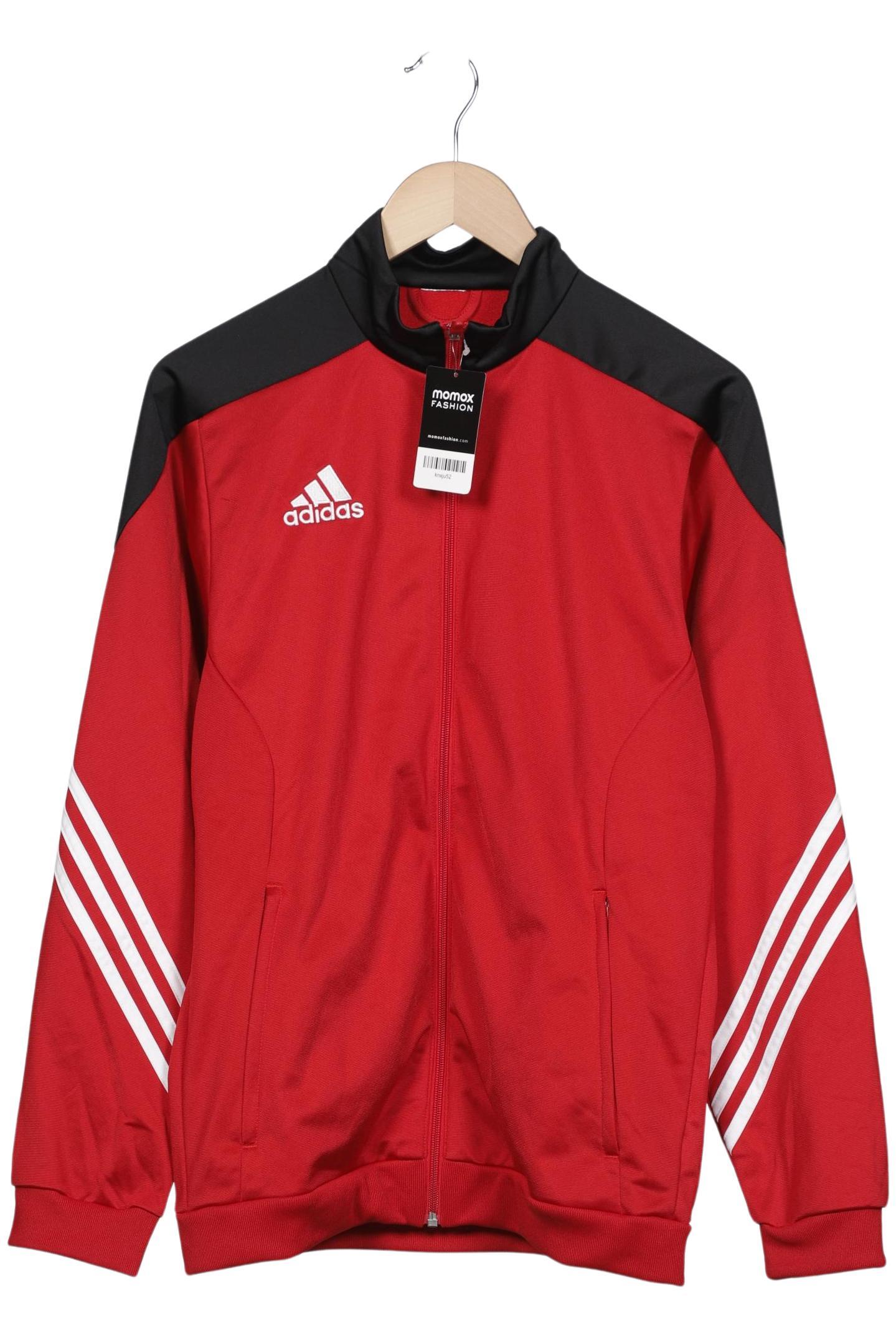 

adidas Herren Sweatshirt, rot, Gr. 48