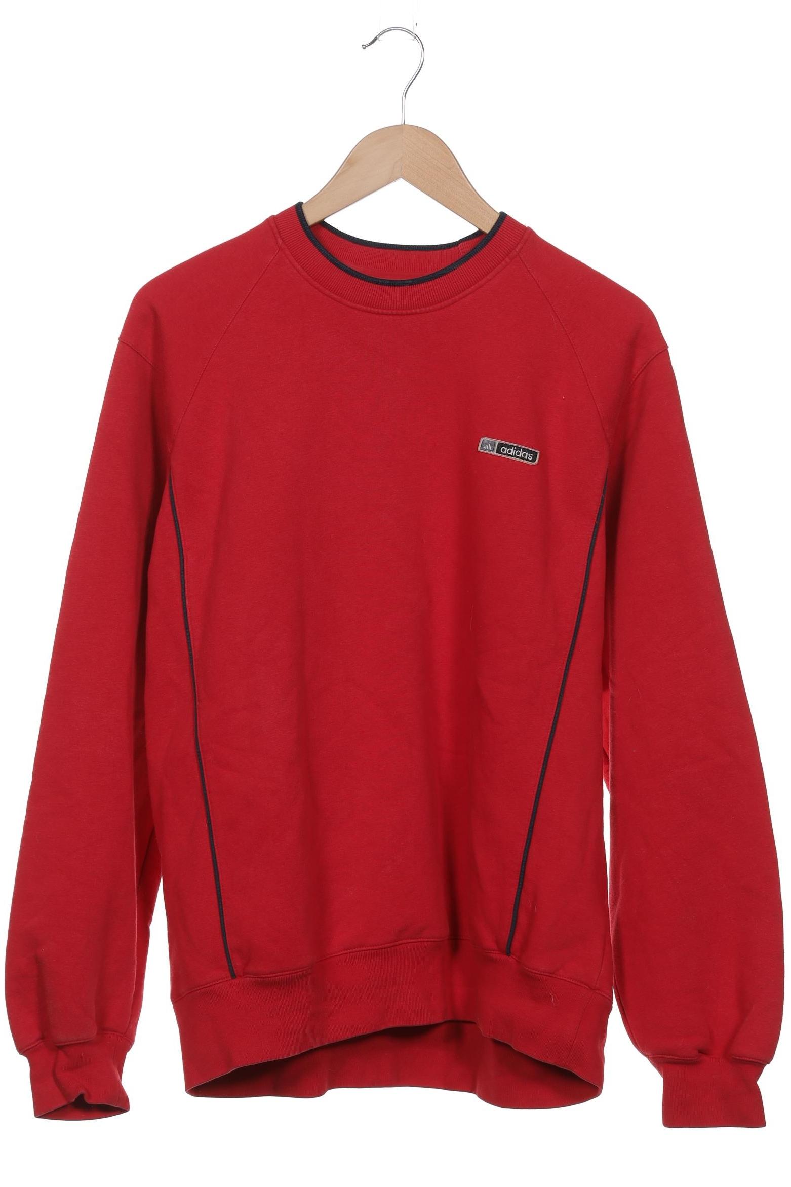 

adidas Herren Sweatshirt, rot, Gr. 48