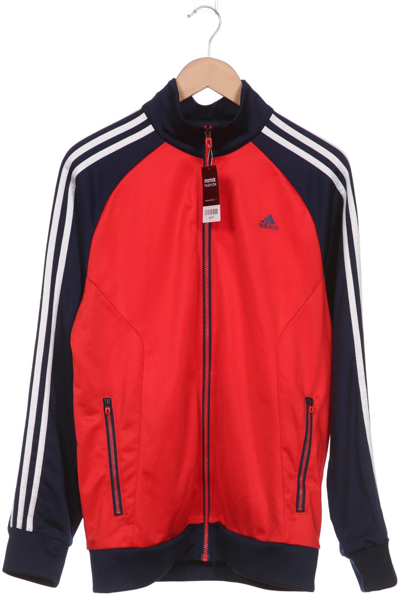 

adidas Herren Sweatshirt, rot, Gr. 52