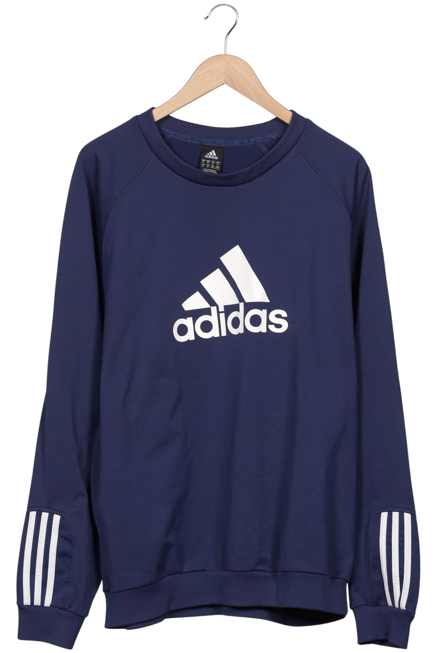 

adidas Herren Sweatshirt, marineblau, Gr. 54