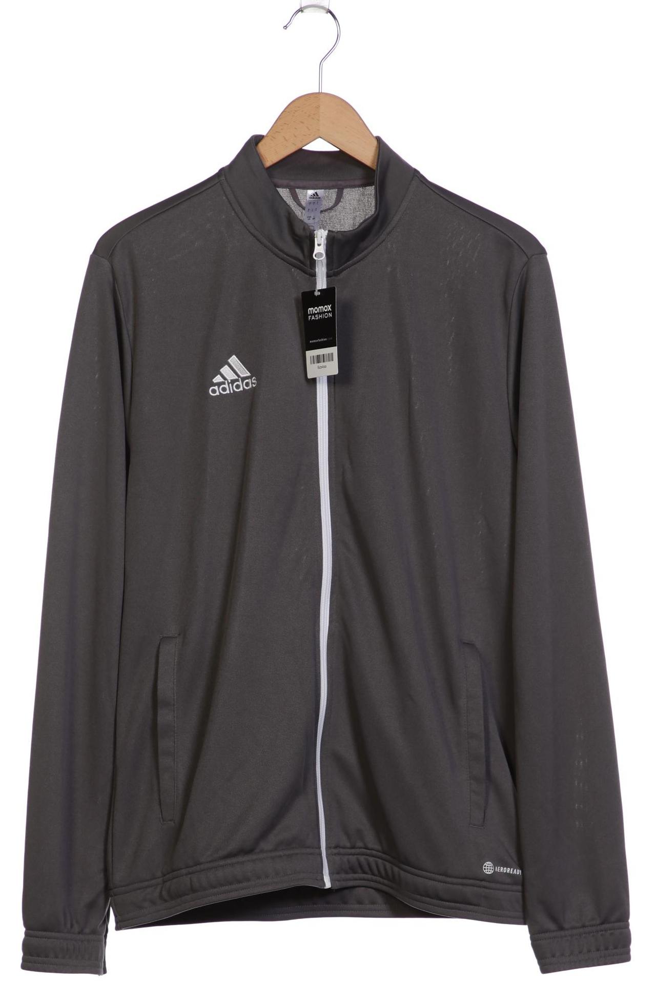 

adidas Herren Sweatshirt, grau, Gr. 52