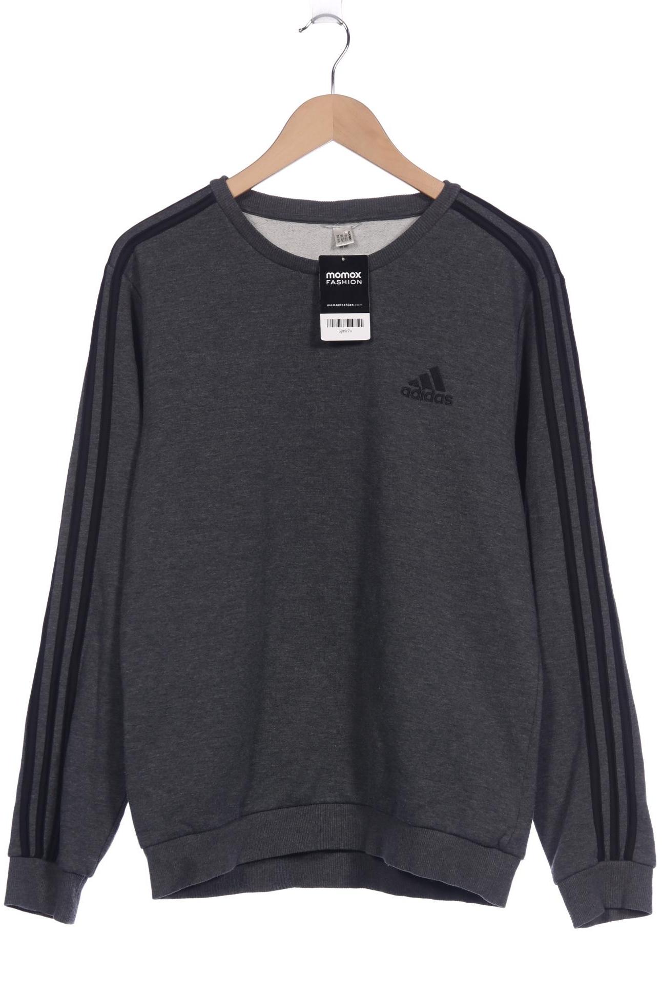 

adidas Herren Sweatshirt, grau, Gr. 52