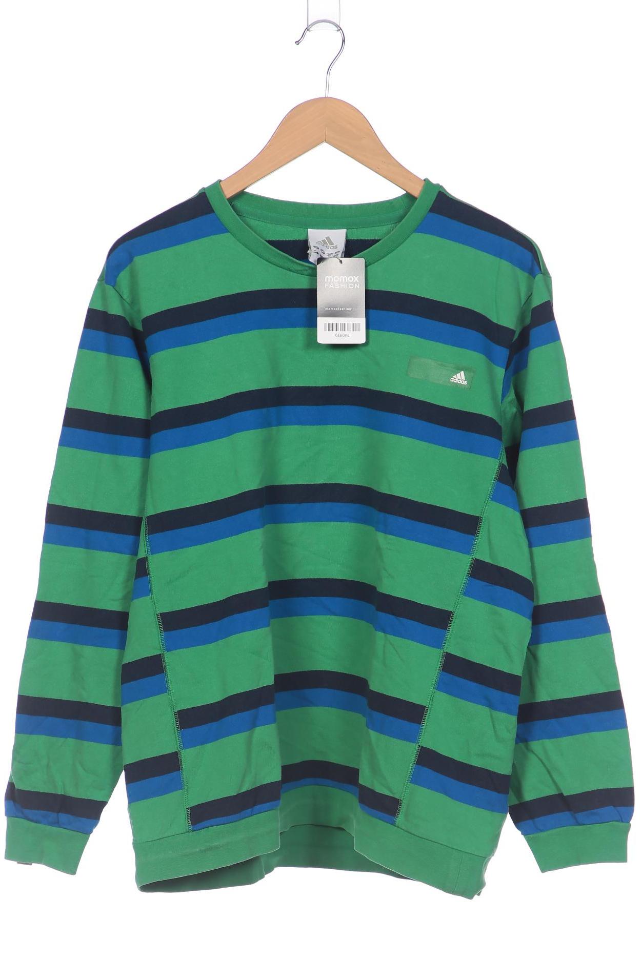 

adidas Herren Sweatshirt, grün, Gr. 54